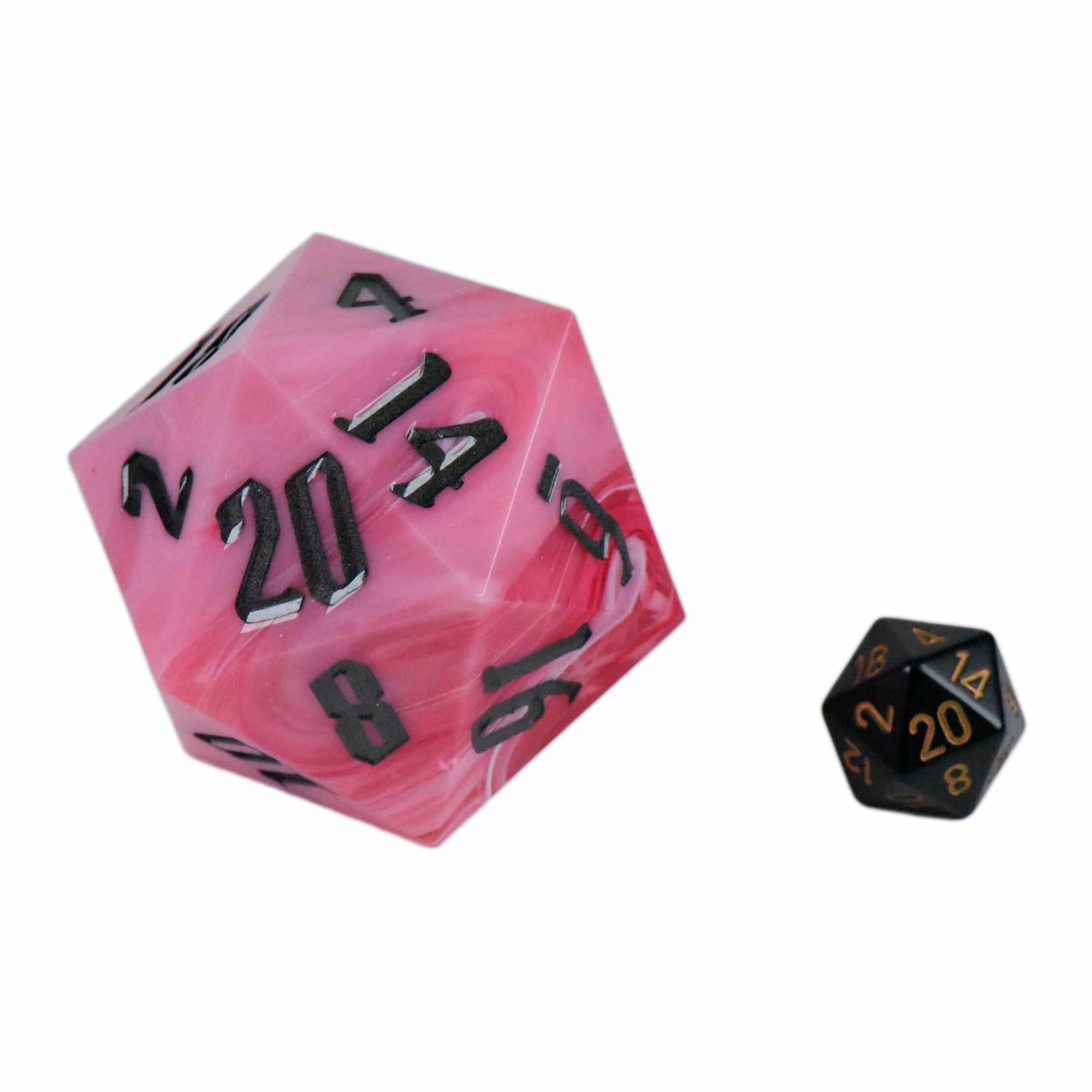 55mm D20 - Marbled Fuchsia
