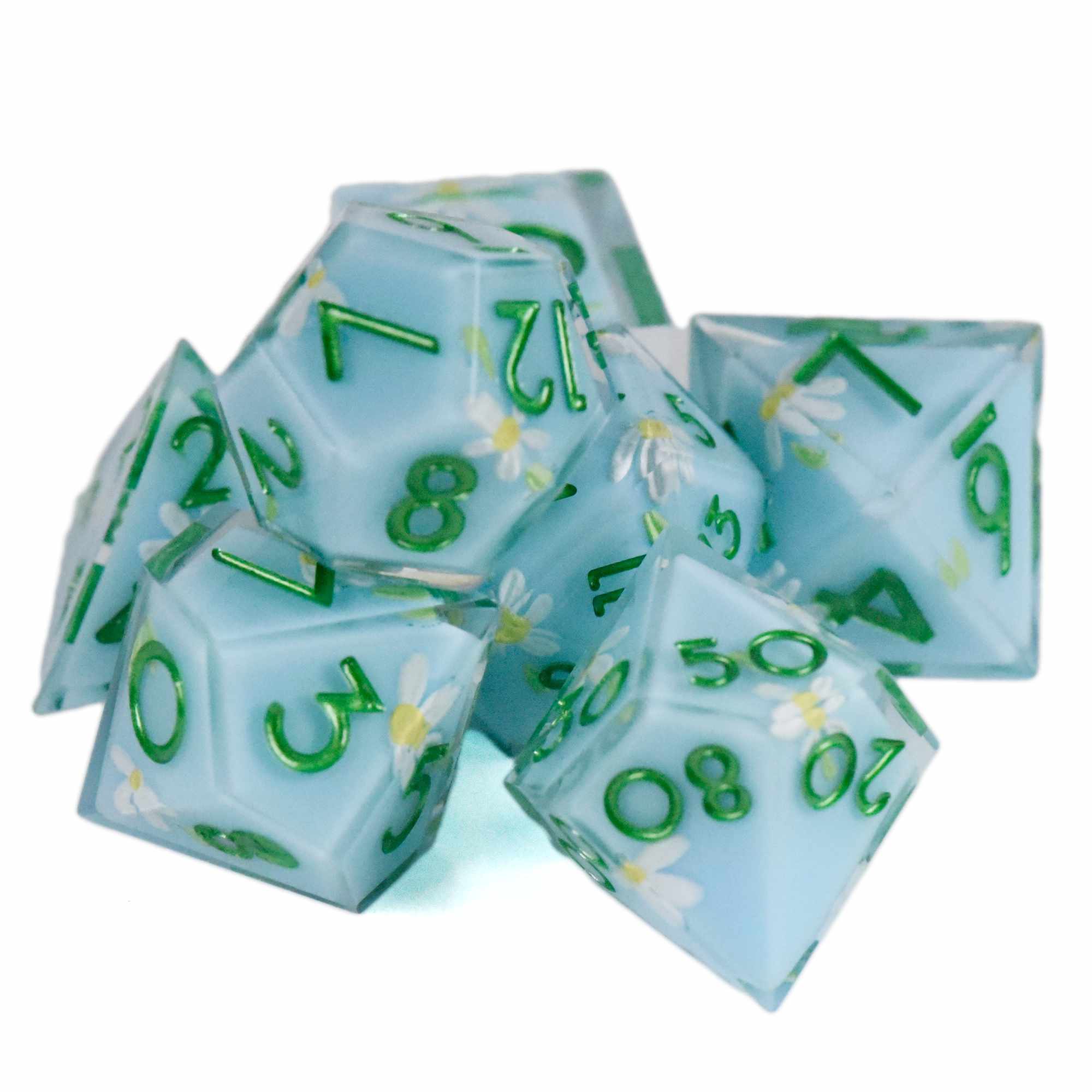 Daisy Chain Handmade Dice Set