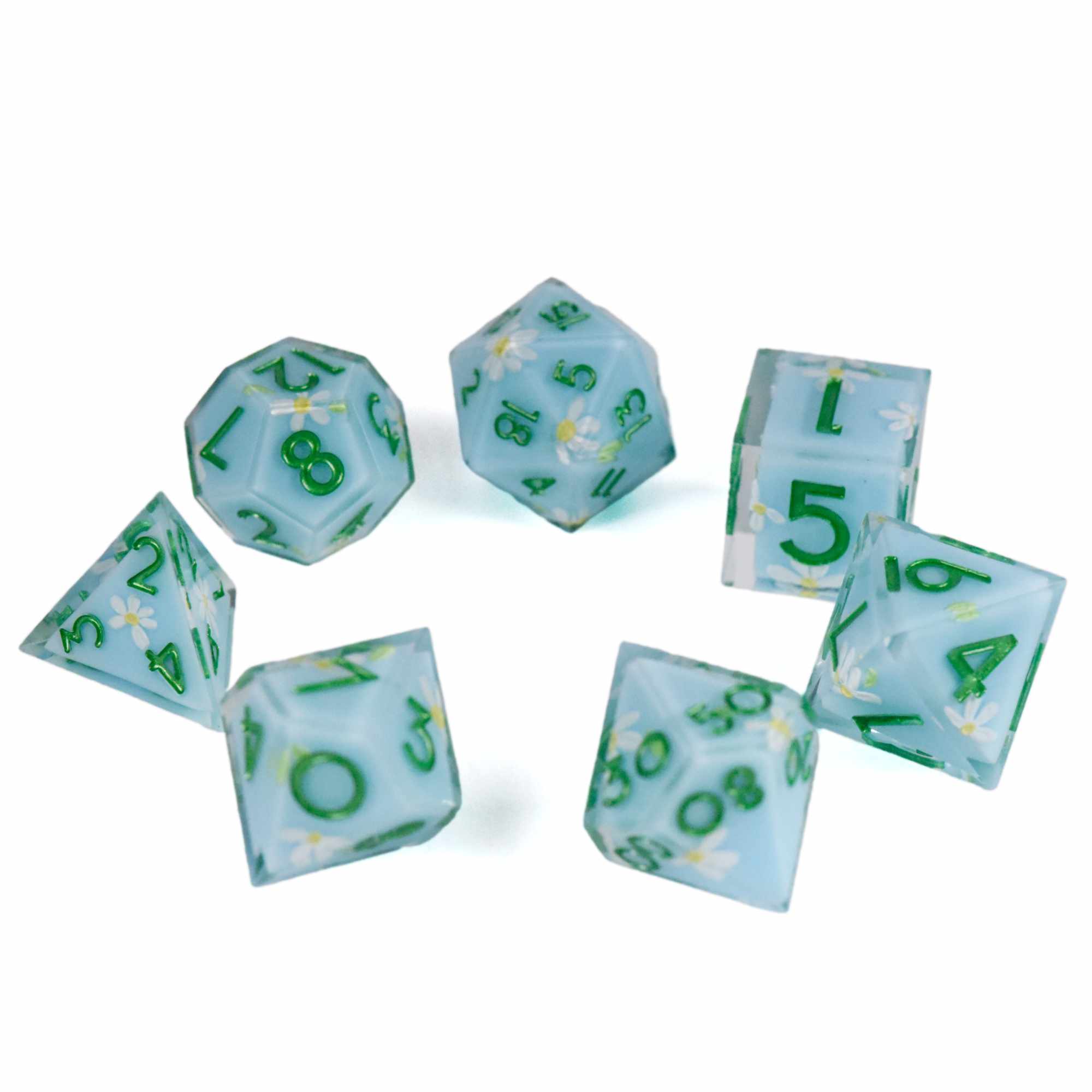Daisy Chain Handmade Dice Set