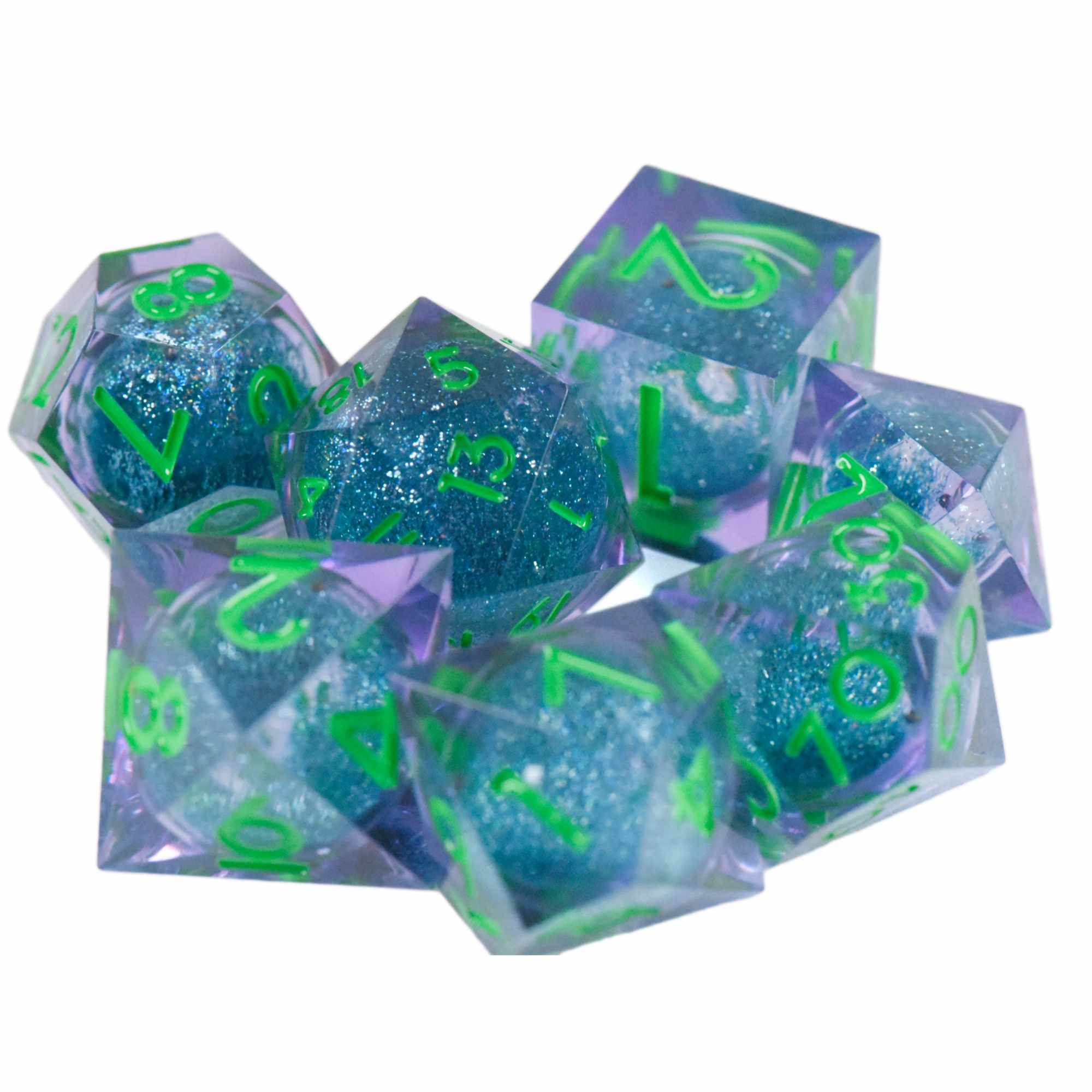 Practical Joke Liquid Core Dice Set