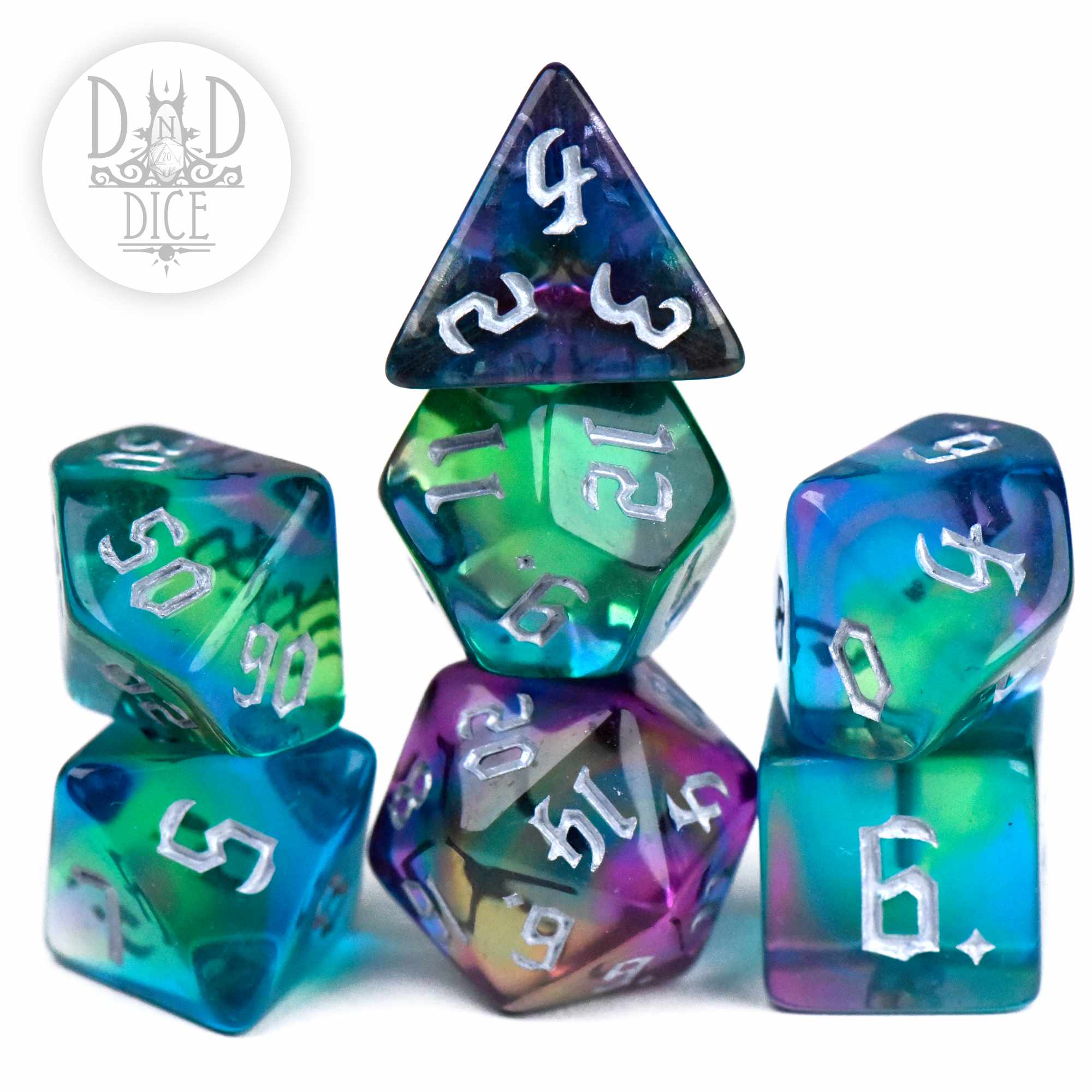 Alluring Aurora Dice Set (Black Friday)