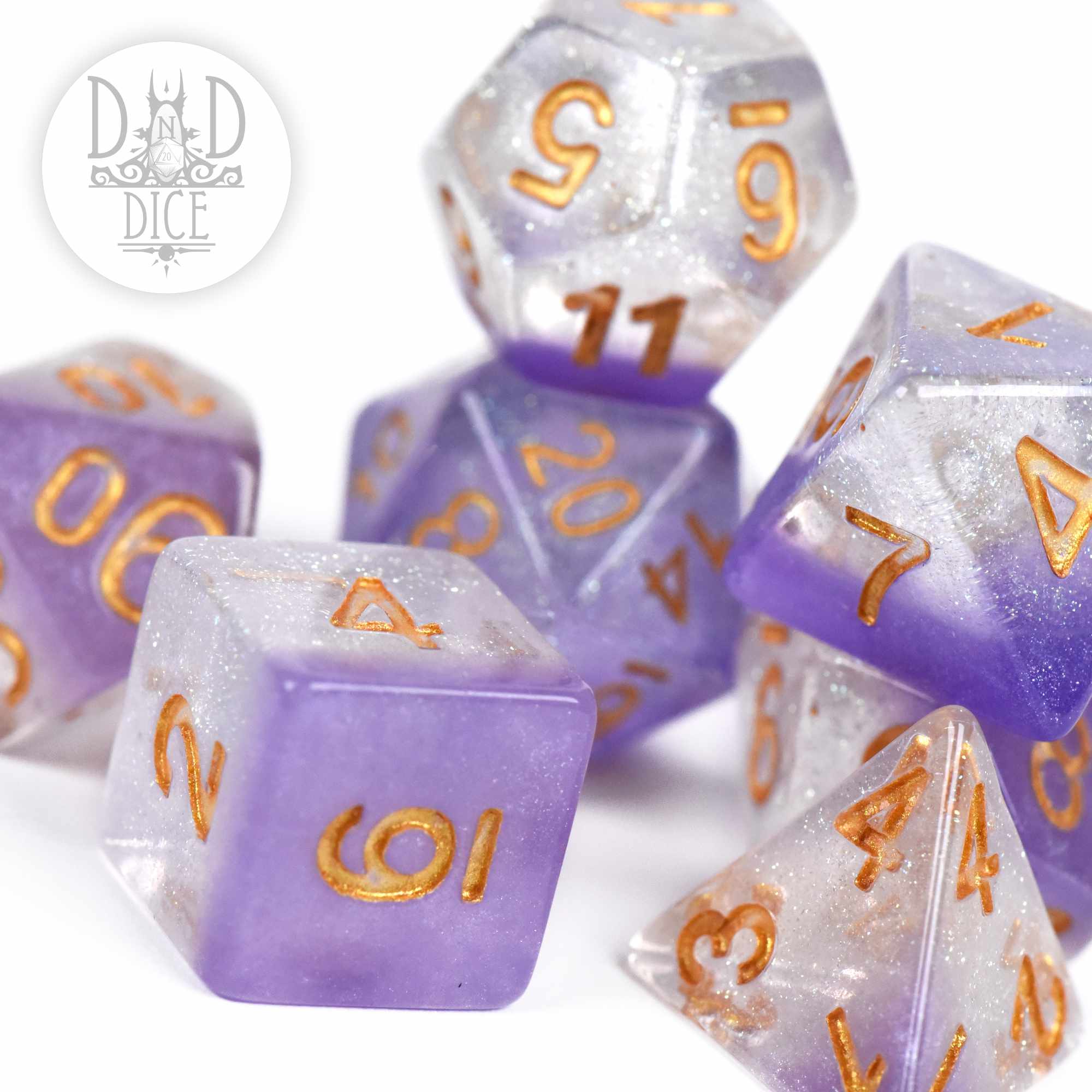 Purple Fizz Dice Set (Black Friday)