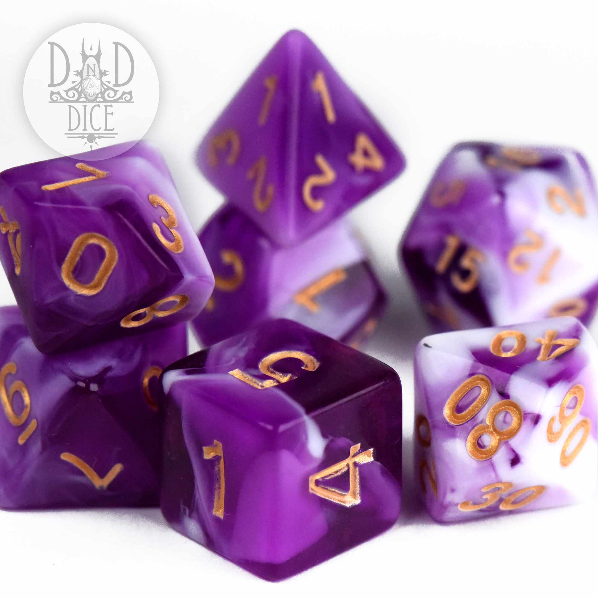 Berries and Cream Dice Set (Black Friday)