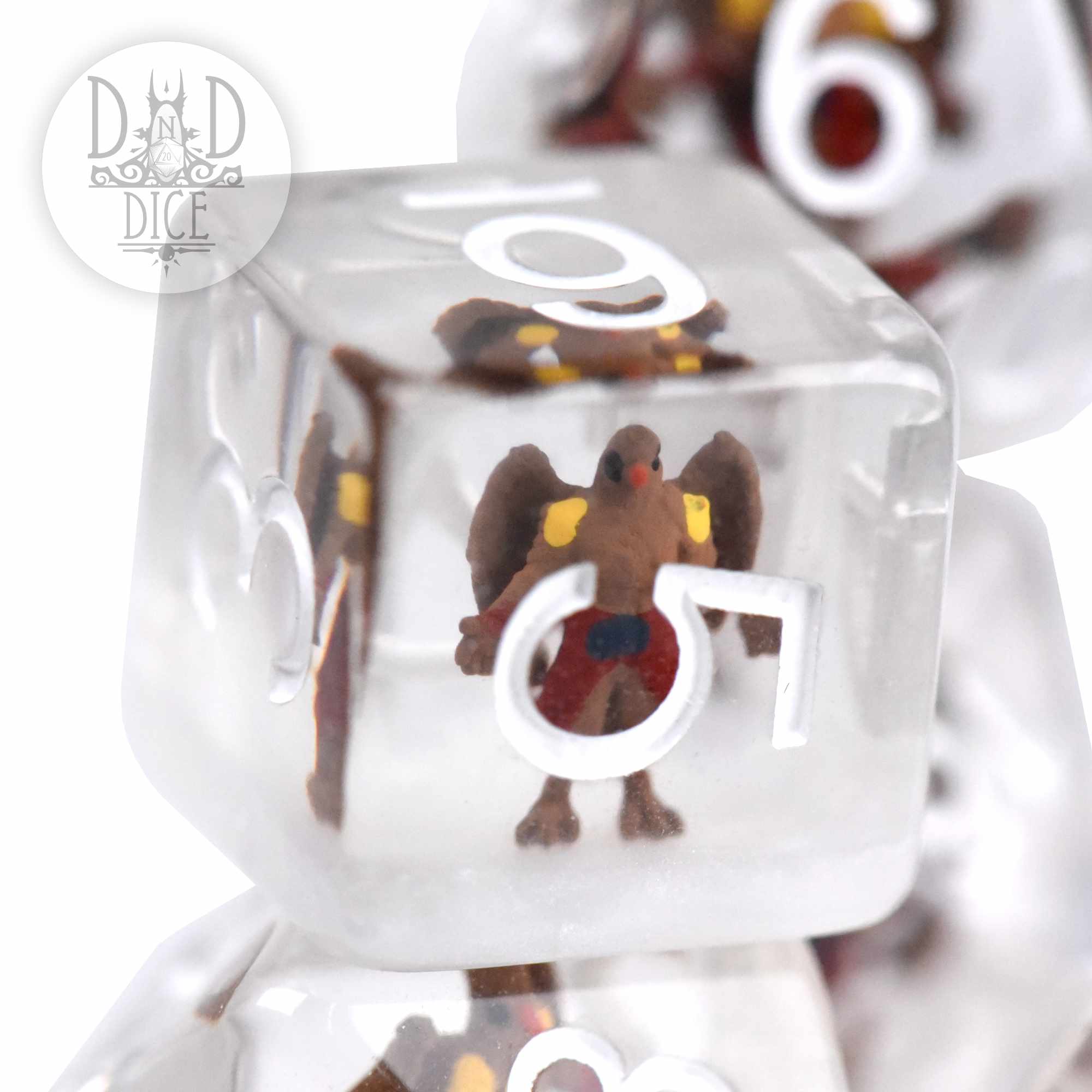 Bird Man Dice Set (Black Friday)