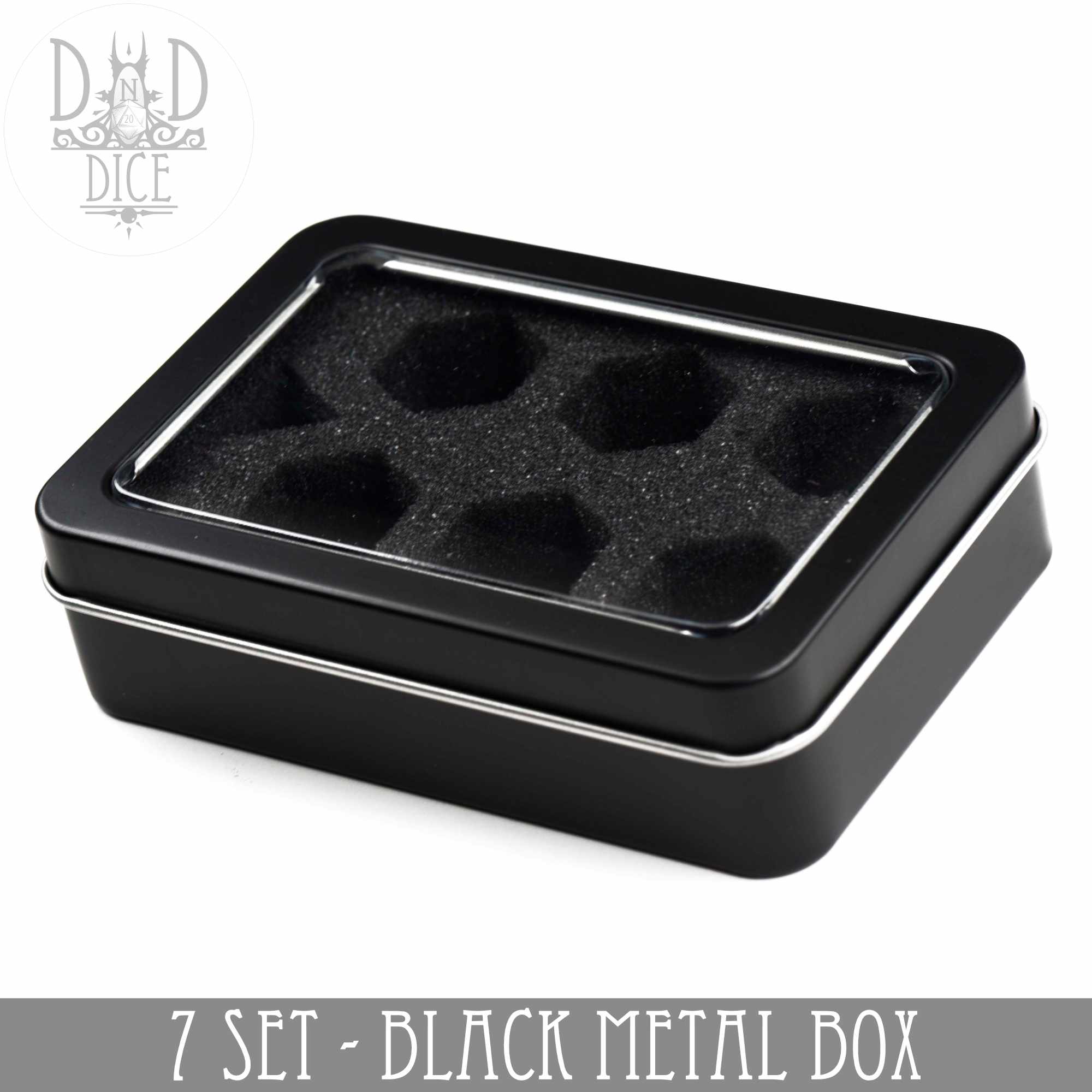 Metal Gift Box - 7 Dice Set