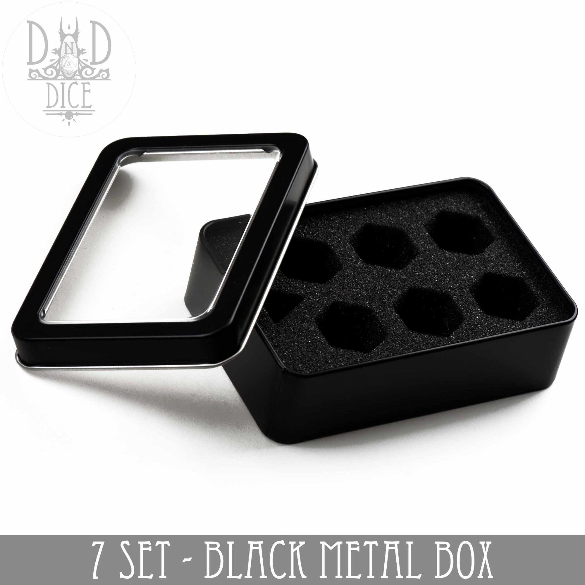 Metal Gift Box - 7 Dice Set