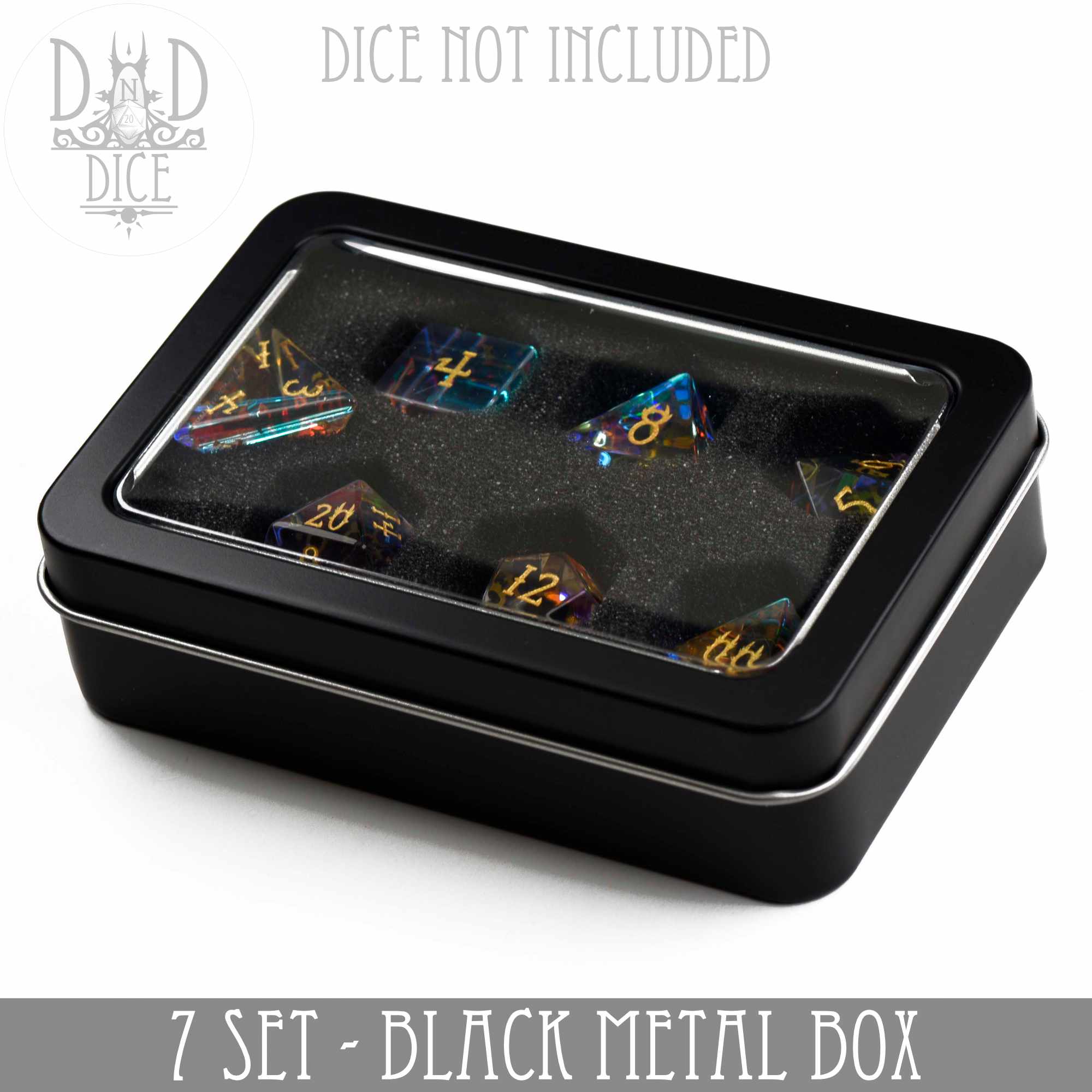 generic dice set tackle box Metal Gift Box