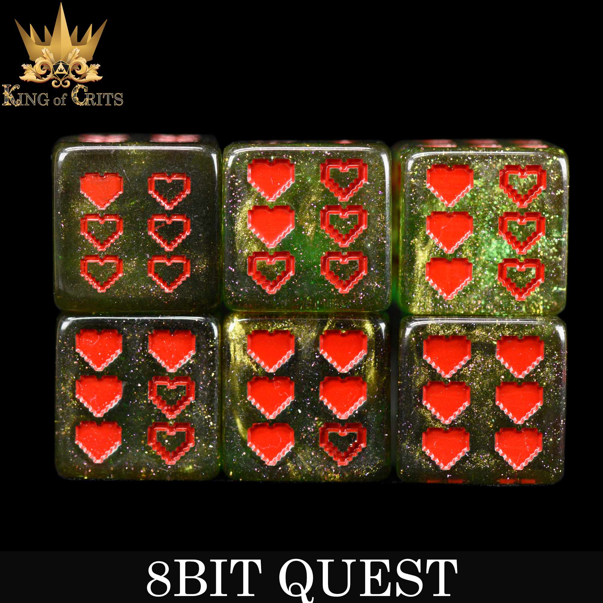 8BIT Quest 11 Dice Set
