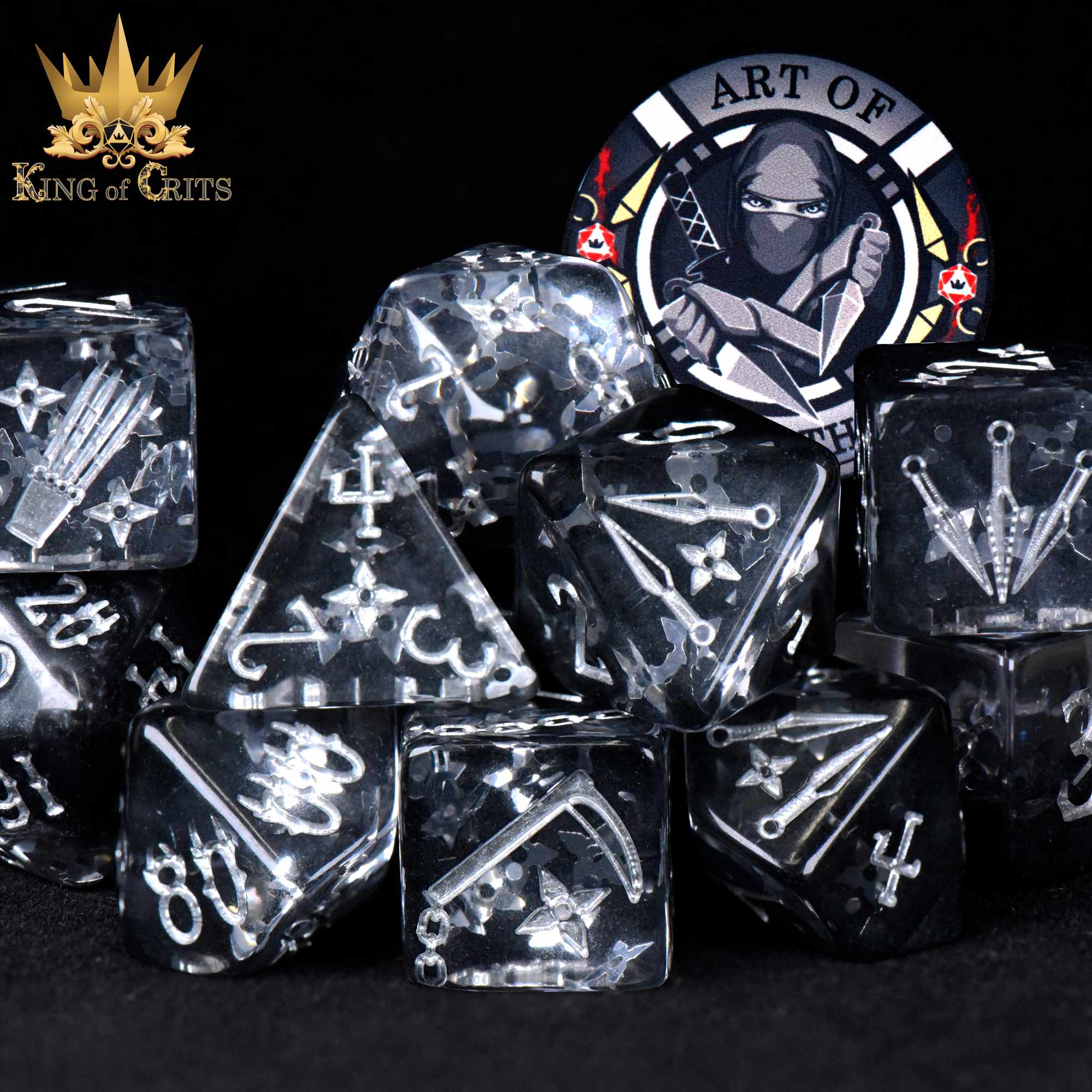 Art of Stealth 11 Dice Set