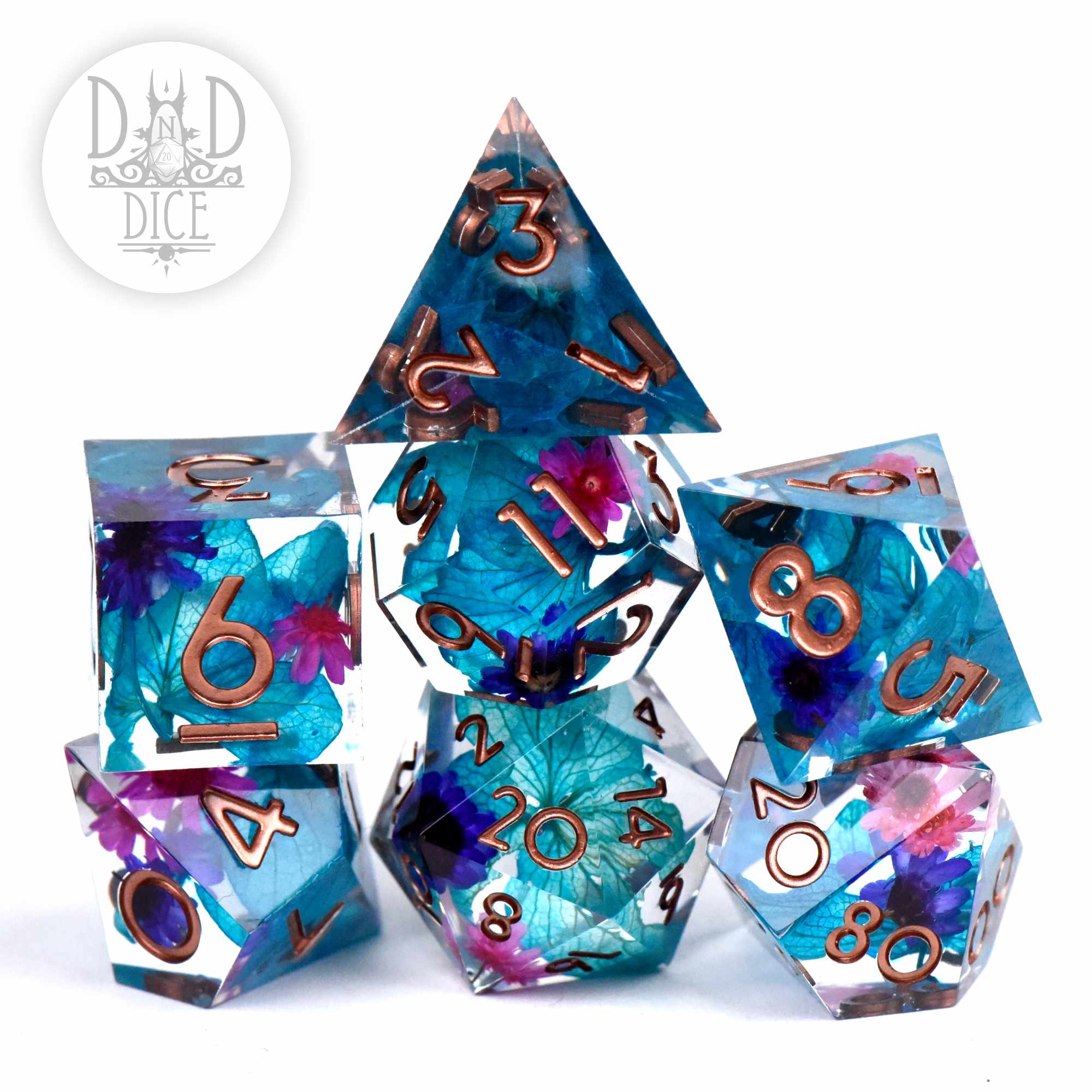 Autumn Sanctuary Handmade Dice Set