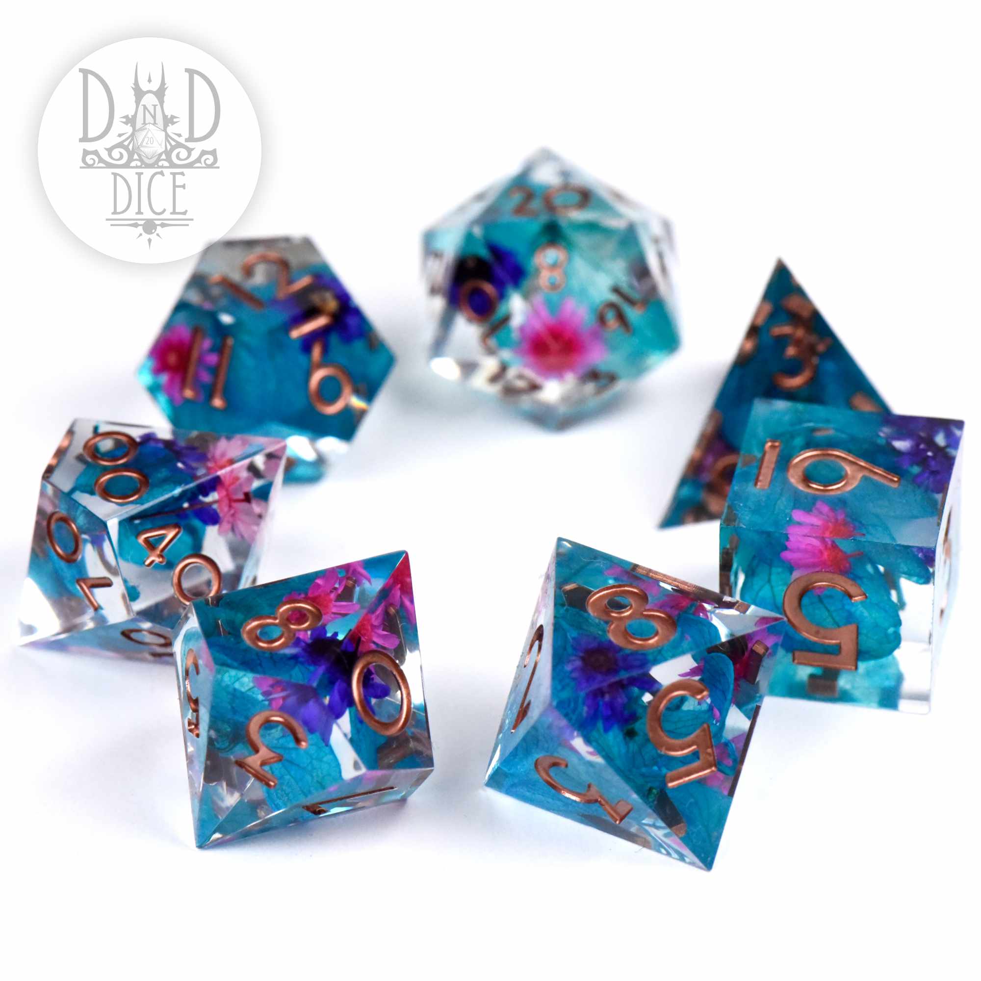Autumn Sanctuary Handmade Dice Set