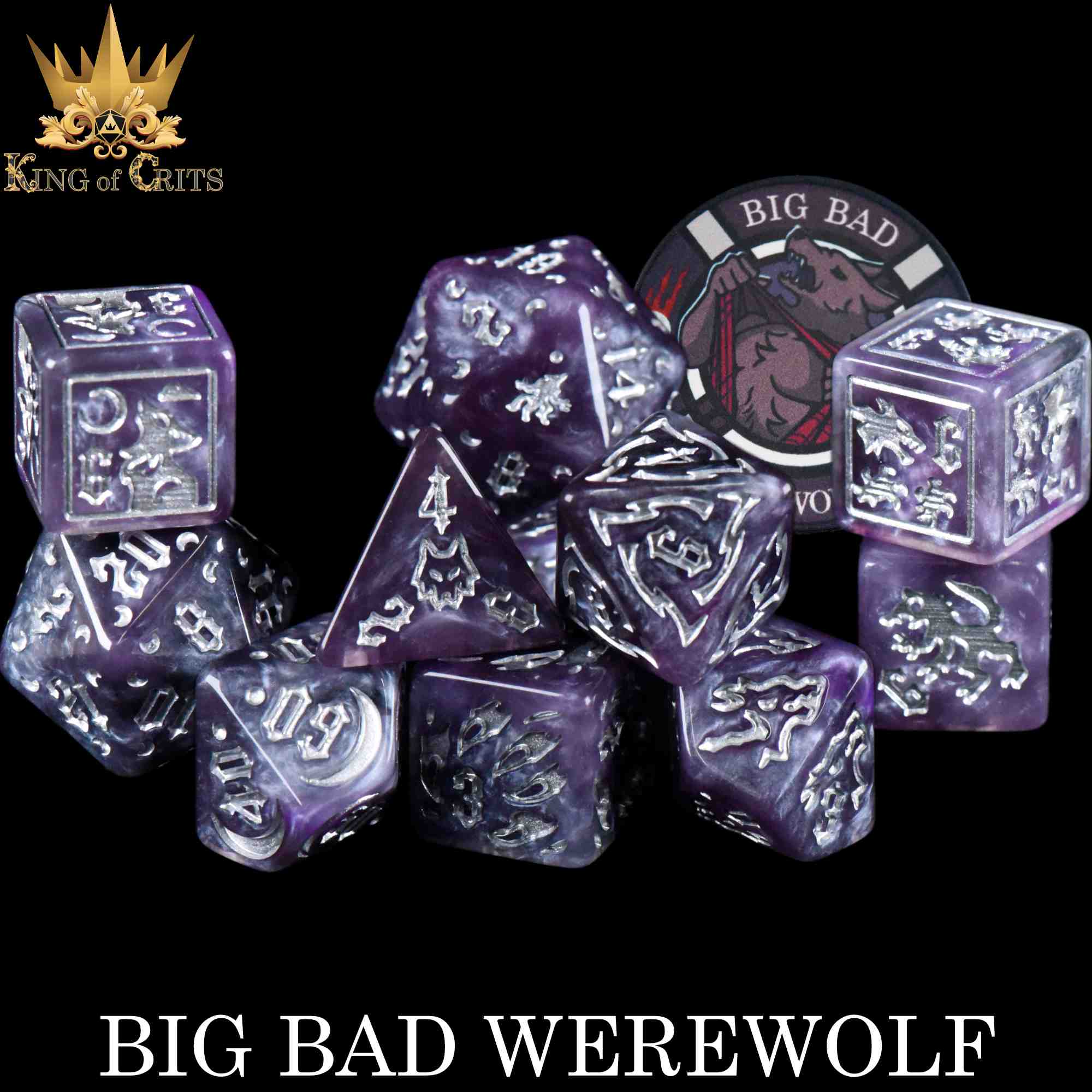 Big Bad Werewolf 11 Dice Set