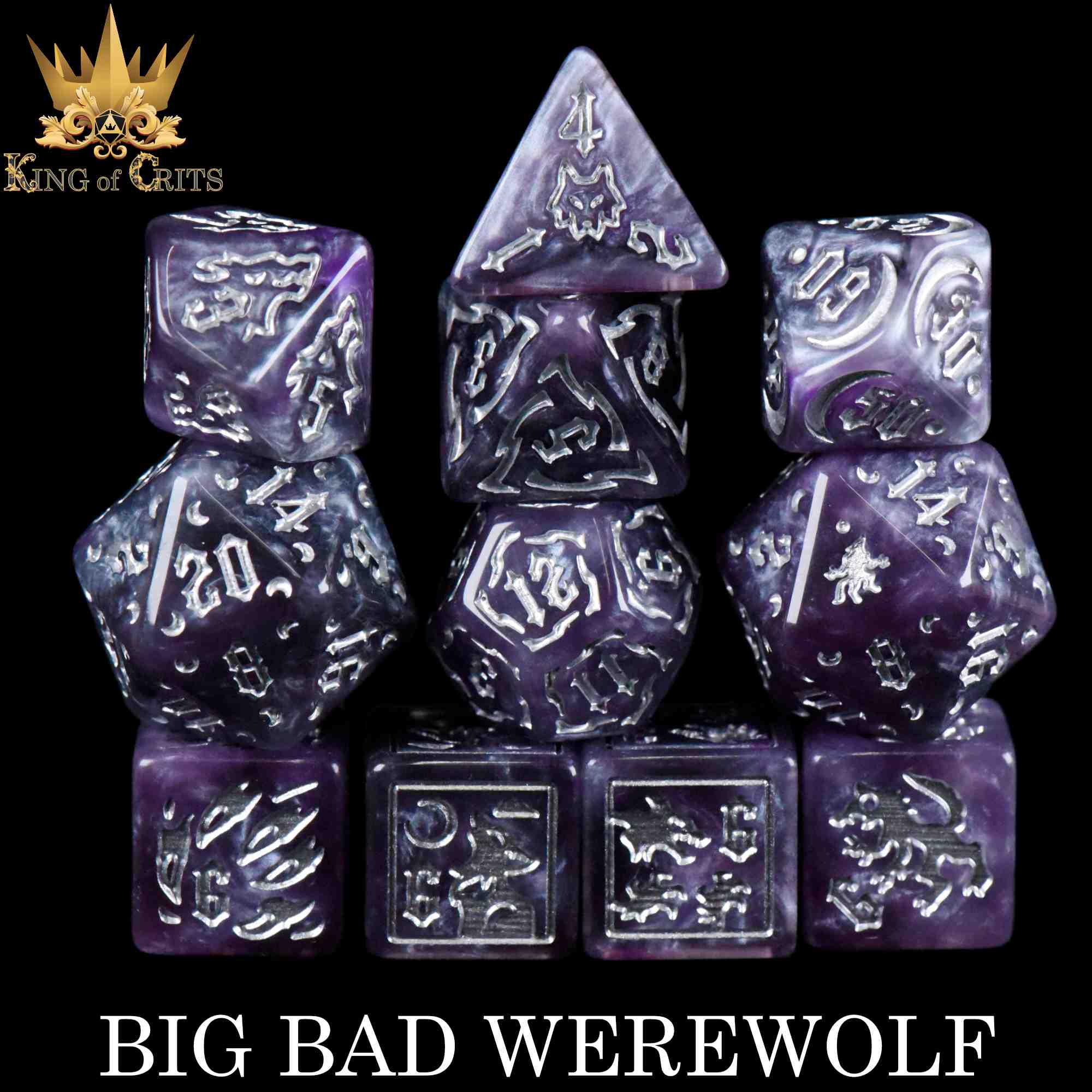 Big Bad Werewolf 11 Dice Set