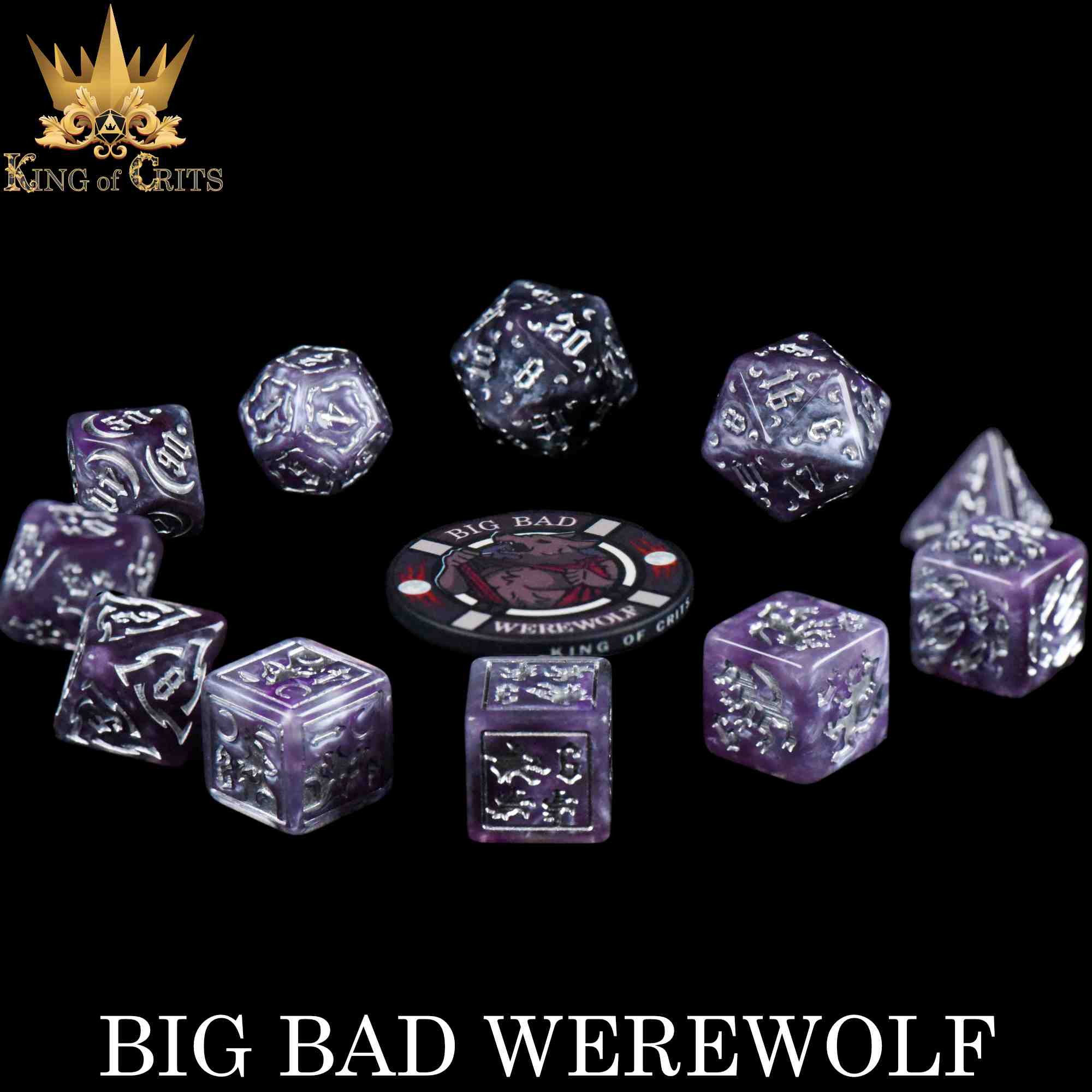 Big Bad Werewolf 11 Dice Set