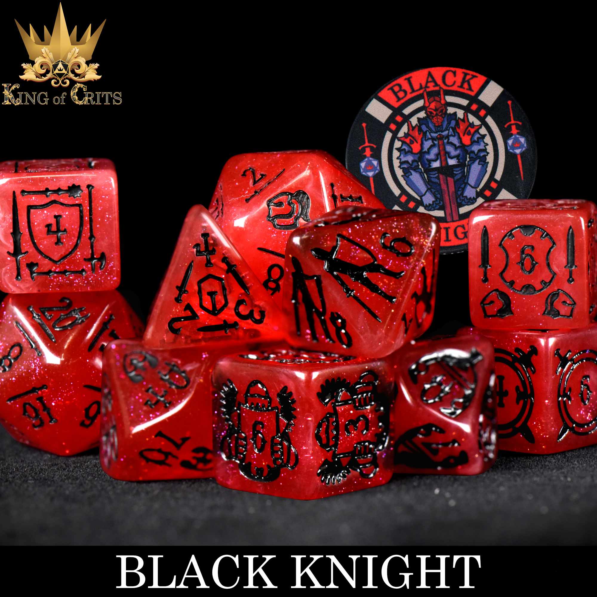 Black Knight 11 Dice Set