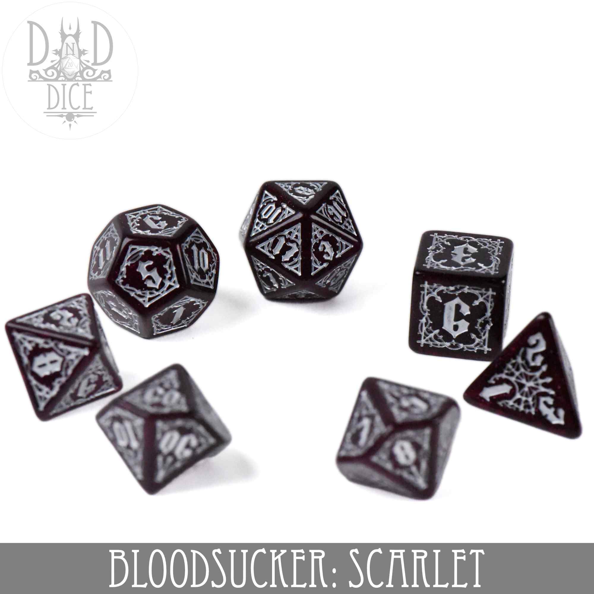 Bloodsucker Scarlet Dice Set