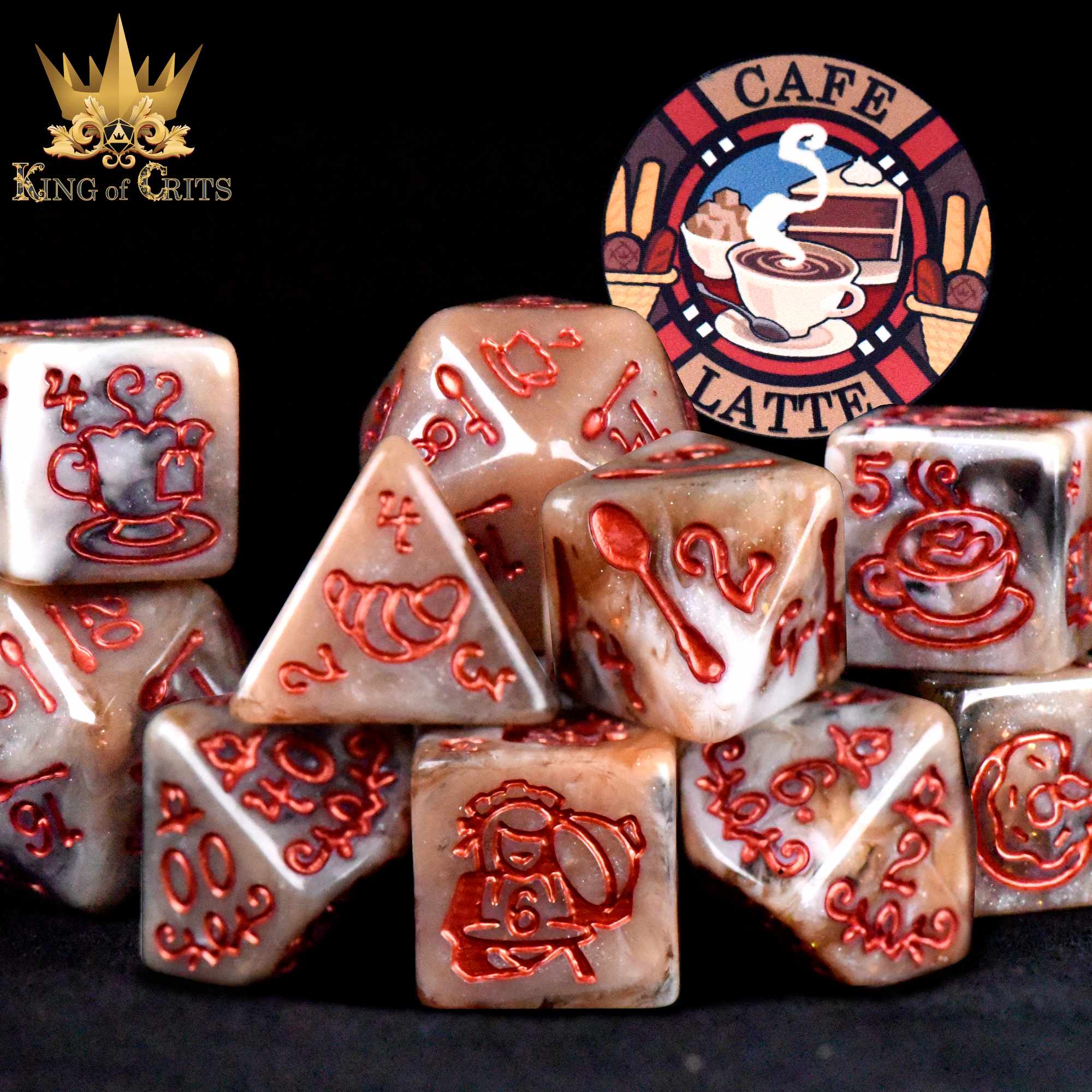 Cafe Latte 11 Dice Set