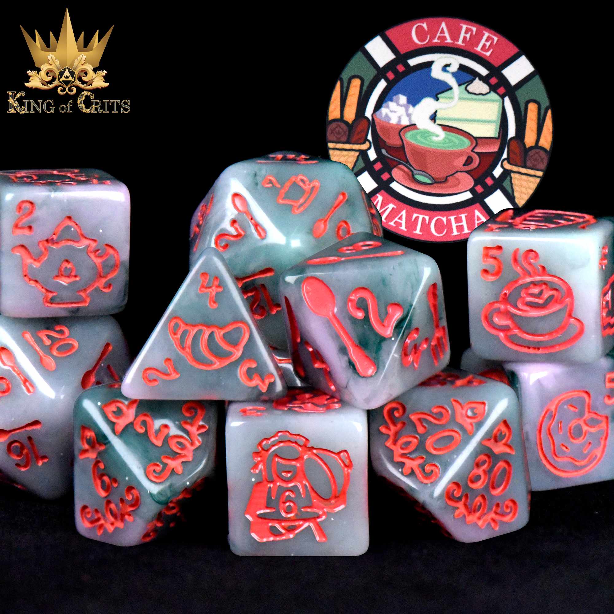 Cafe Matcha 11 Dice Set