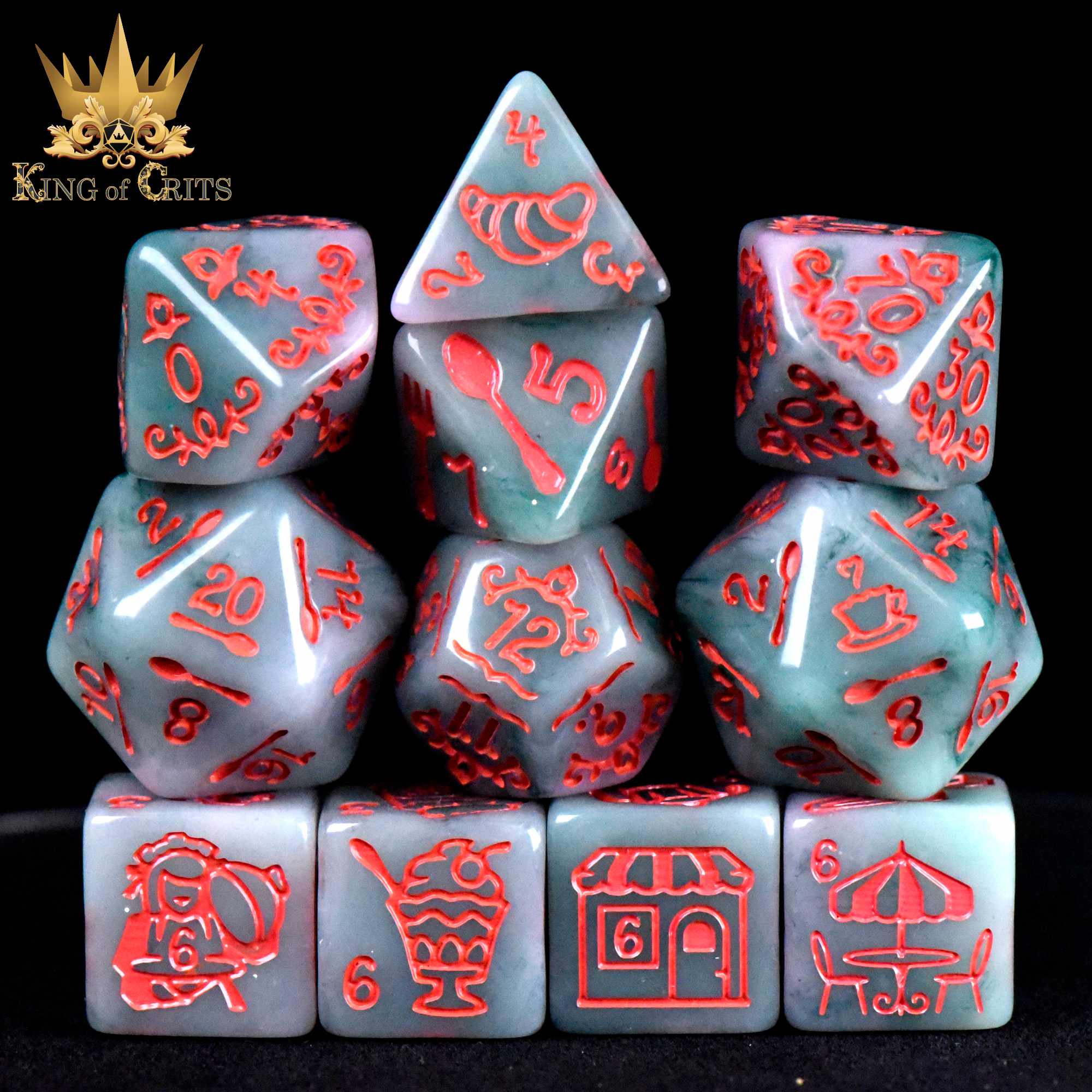 Cafe Matcha 11 Dice Set