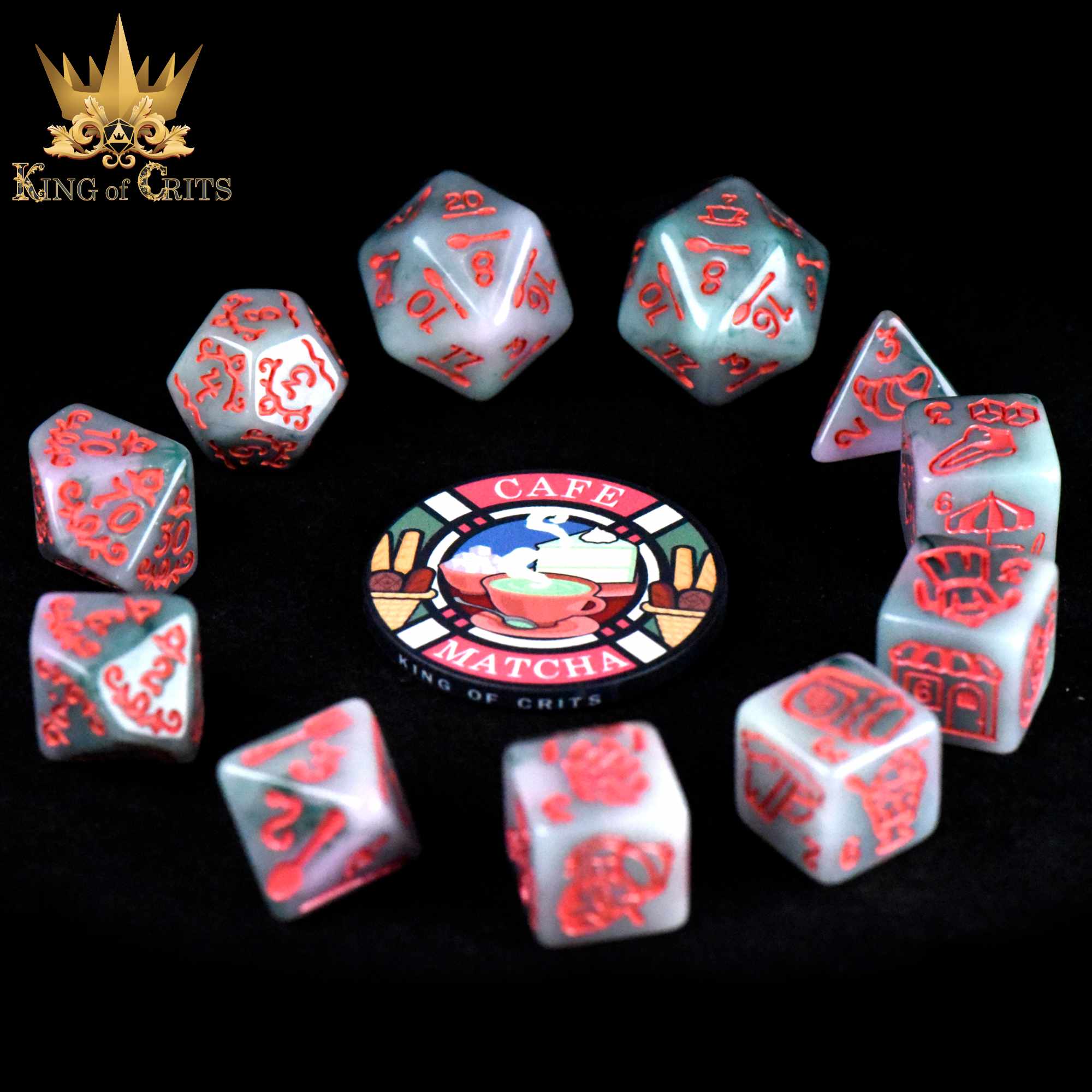 Cafe Matcha 11 Dice Set