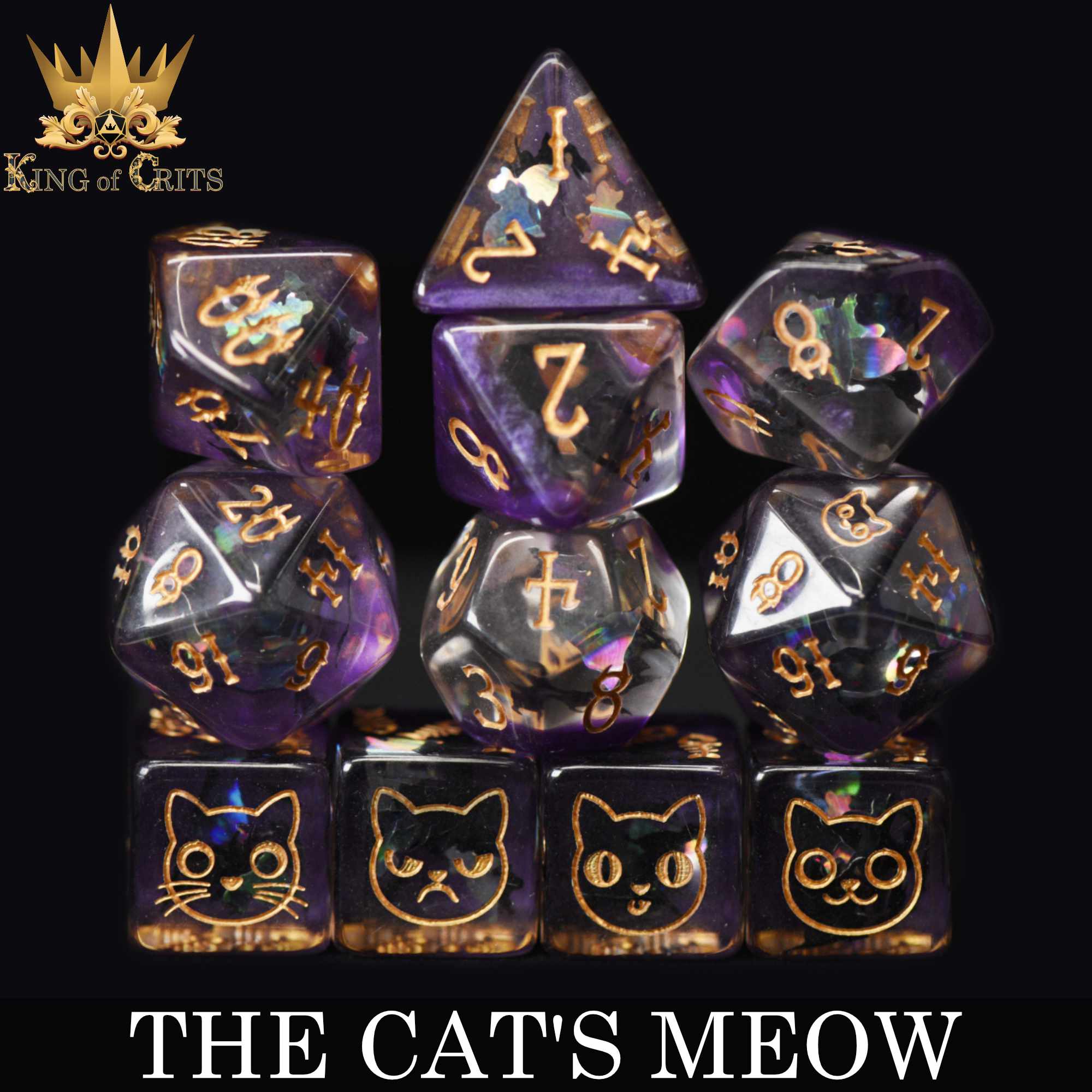 Cat's Meow 11 Dice Set