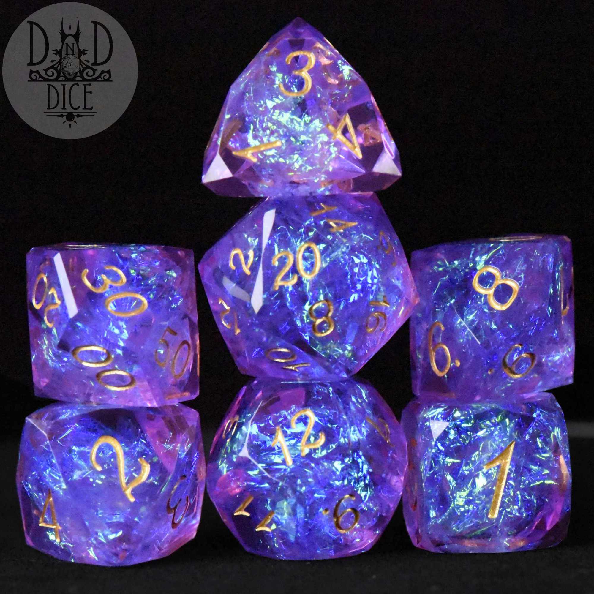 Crown Jewels Imperial Handmade Dice Set