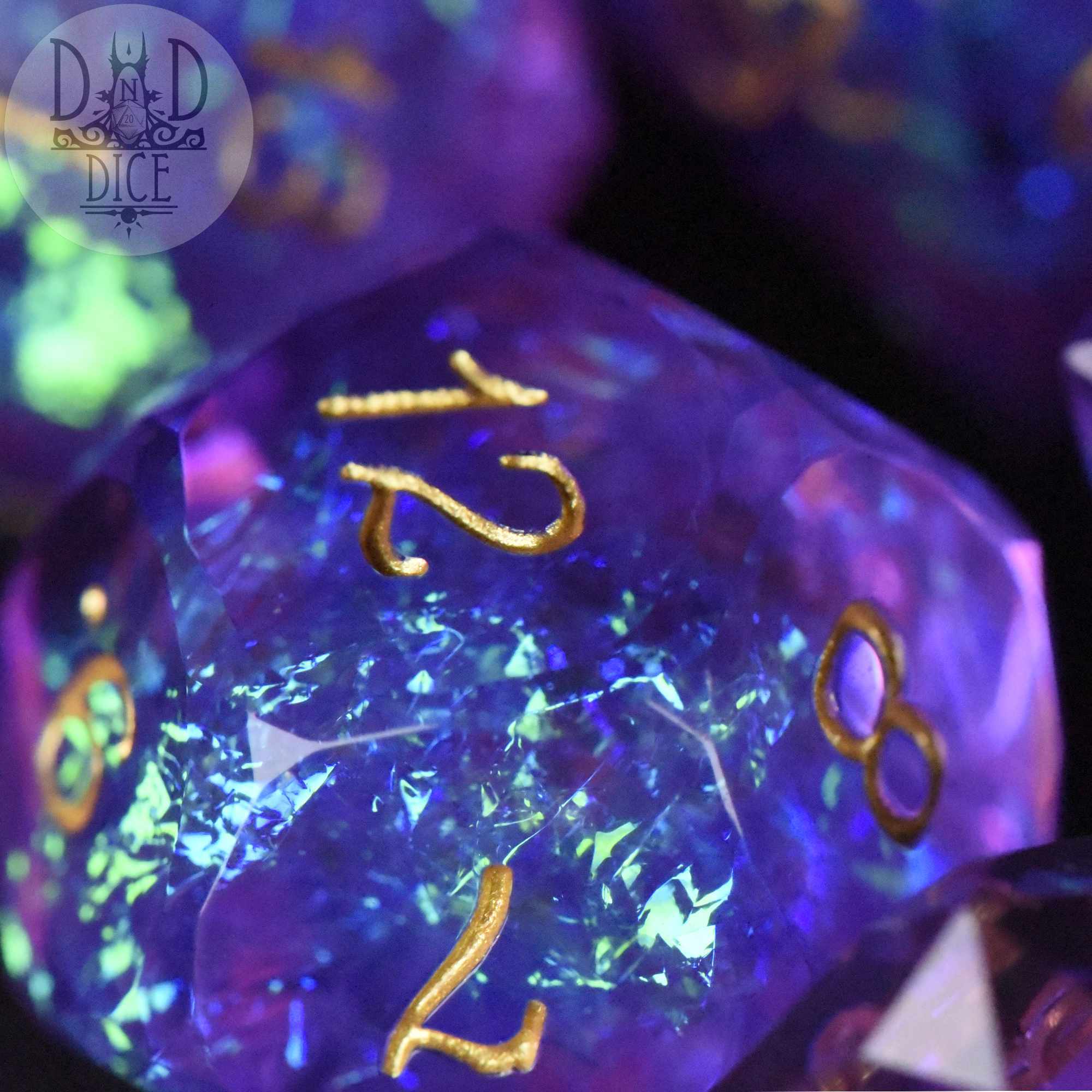 Crown Jewels Imperial Handmade Dice Set