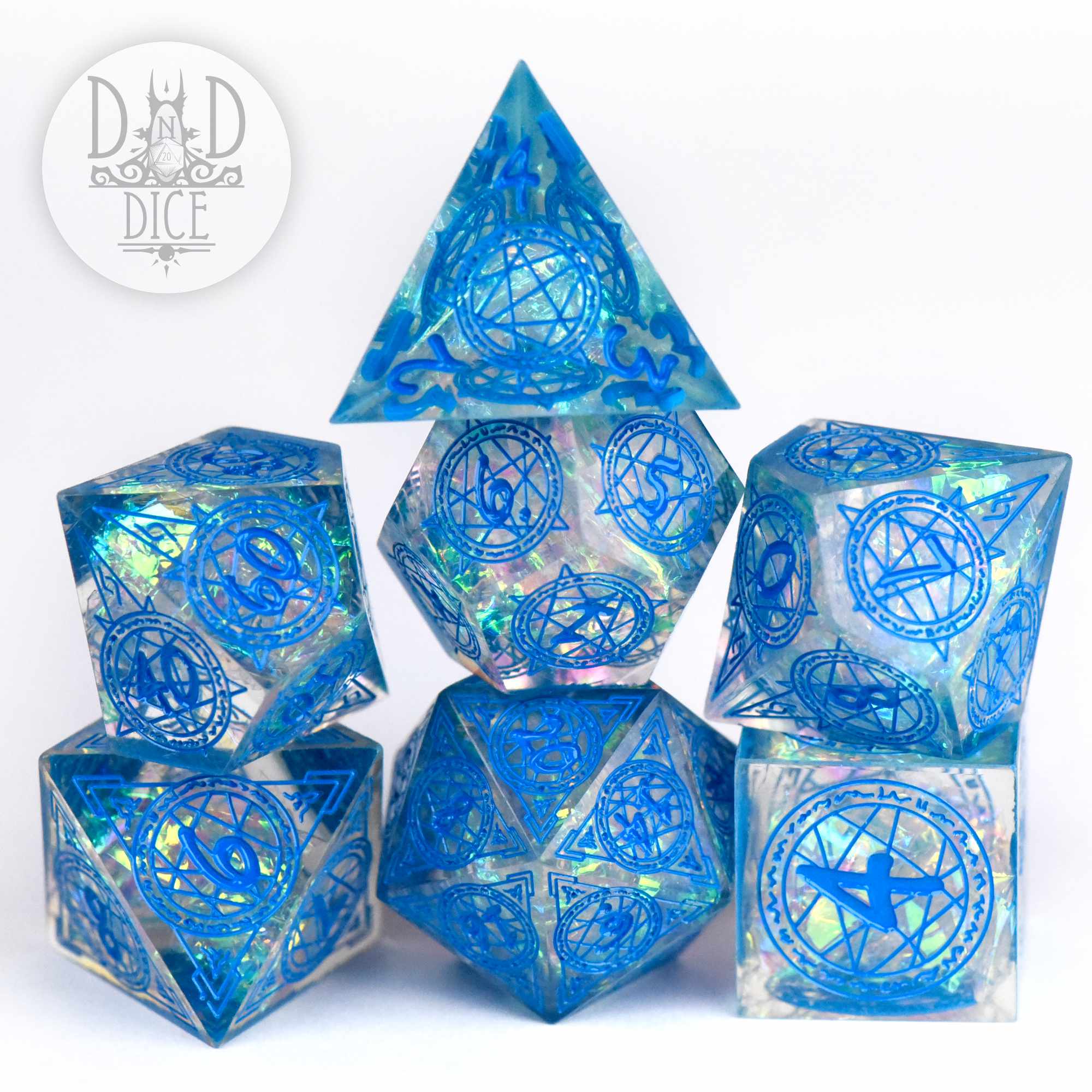 Crown of Magic Handmade Dice Set