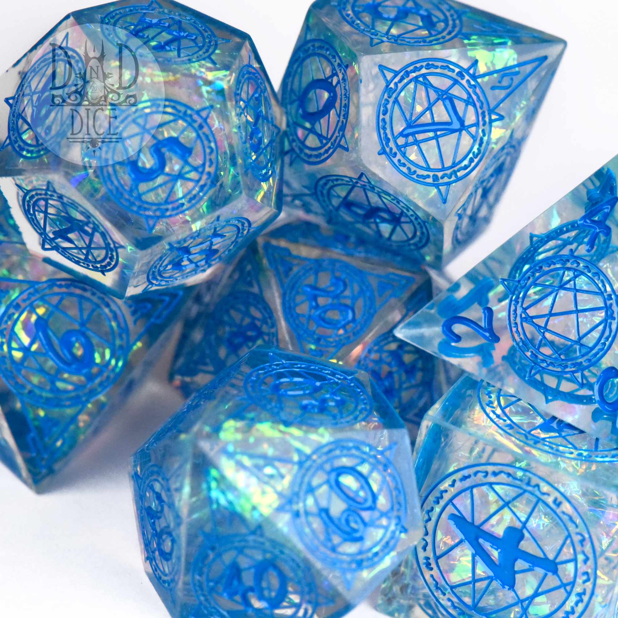 Crown of Magic Handmade Dice Set