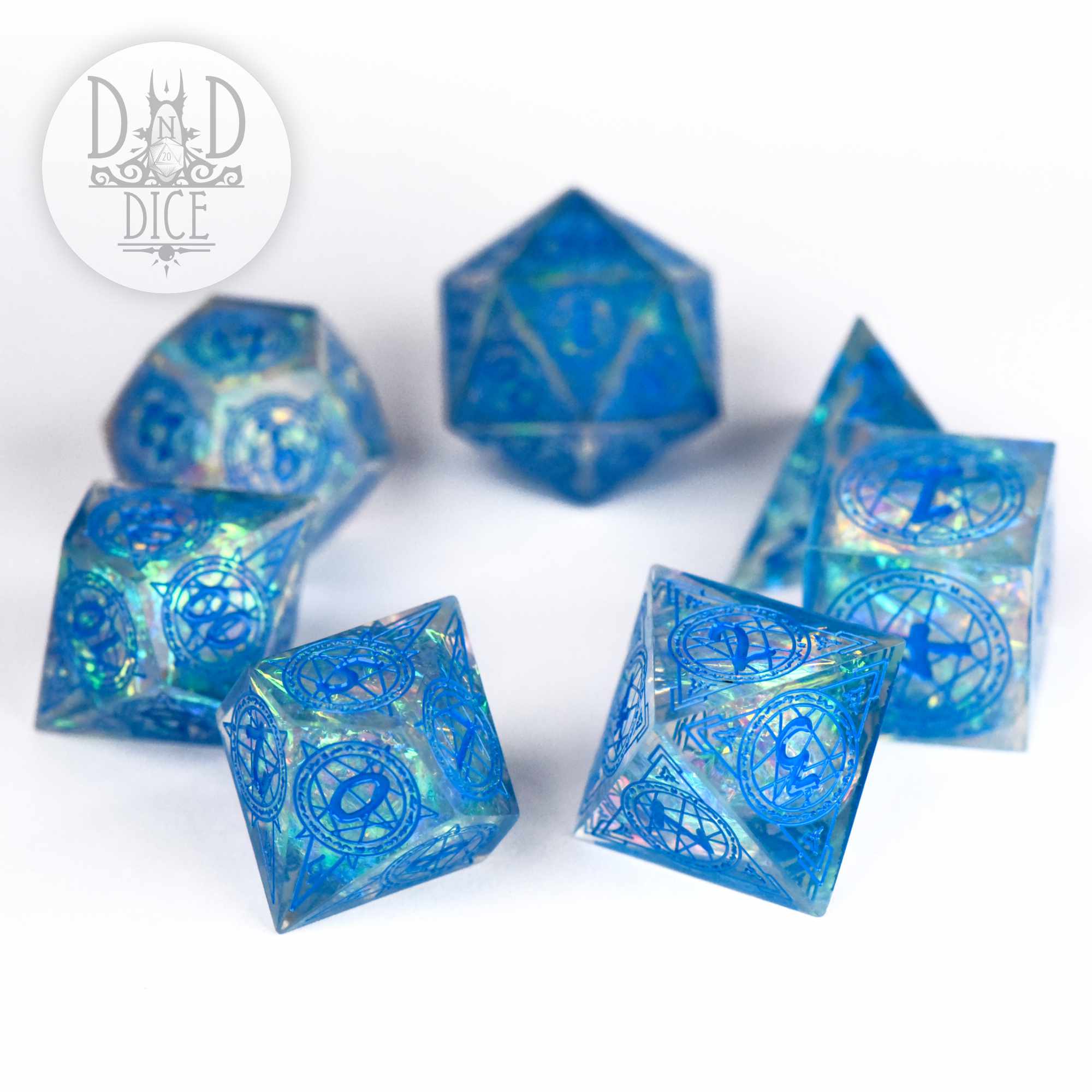 Crown of Magic Handmade Dice Set