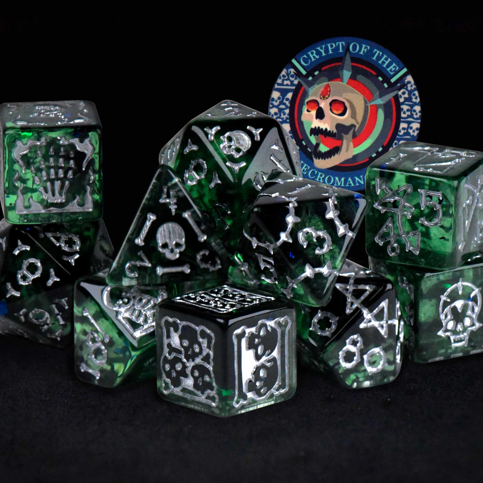 Crypt of the Necromancer 11 Dice Set