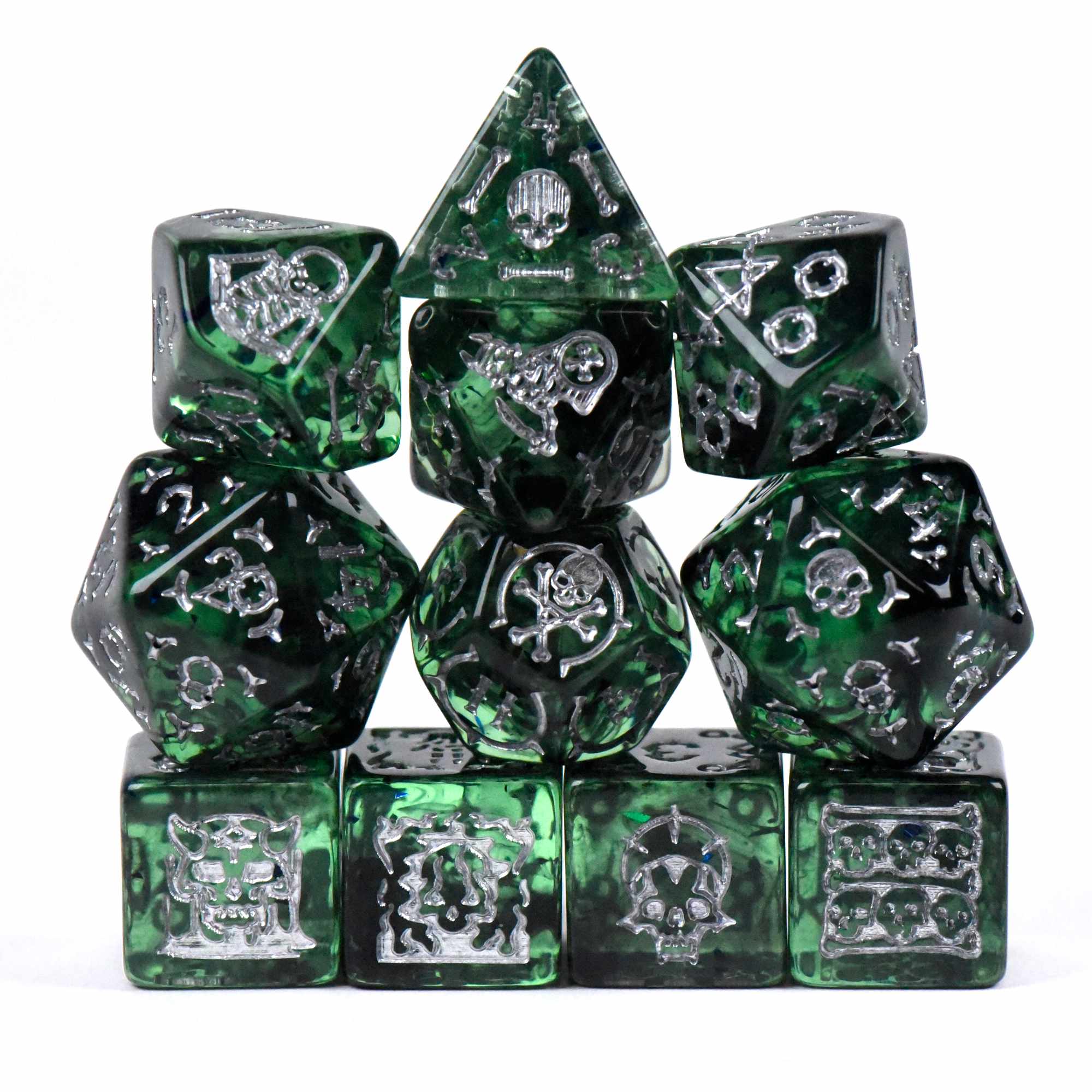 Crypt of the Necromancer 11 Dice Set