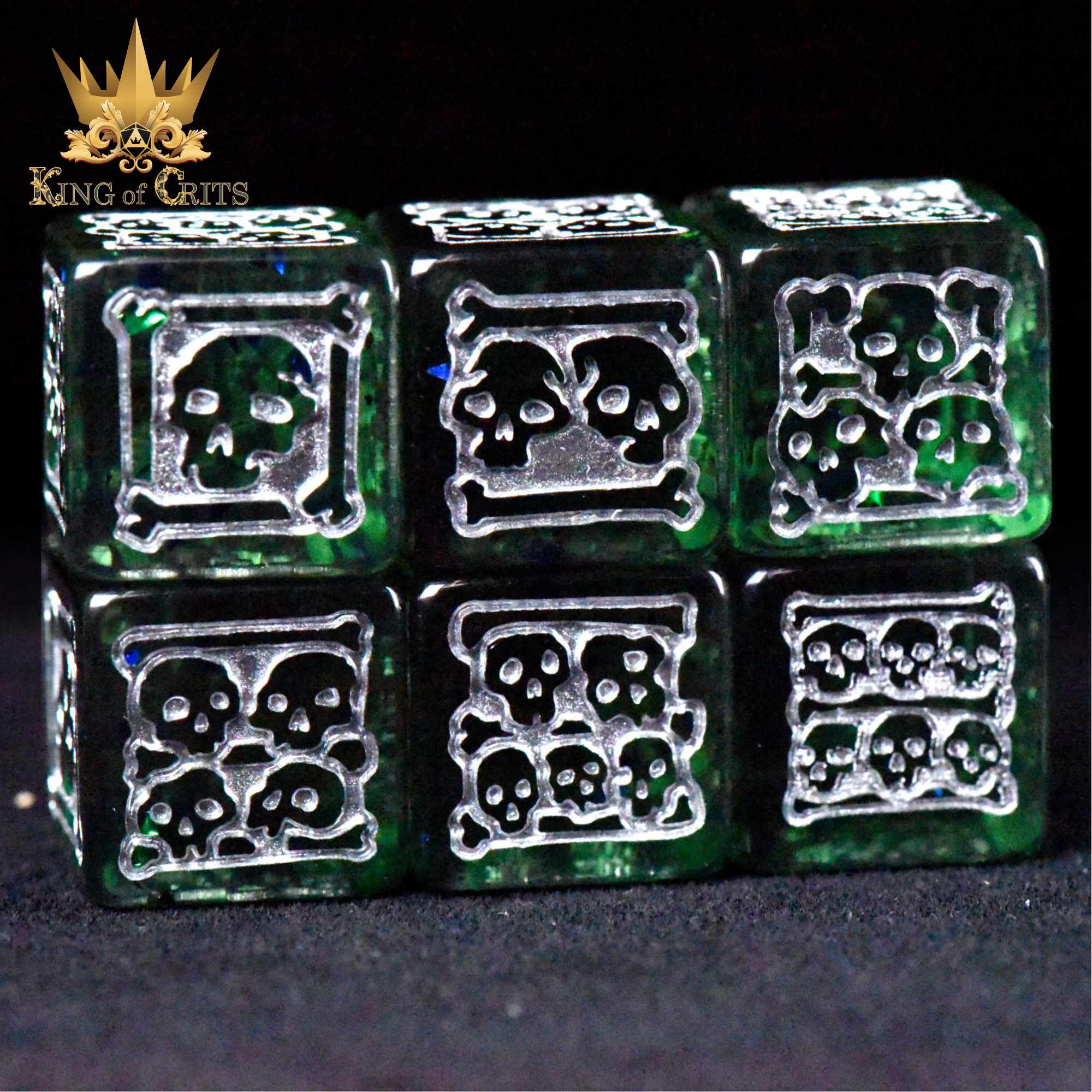 Crypt of the Necromancer 11 Dice Set