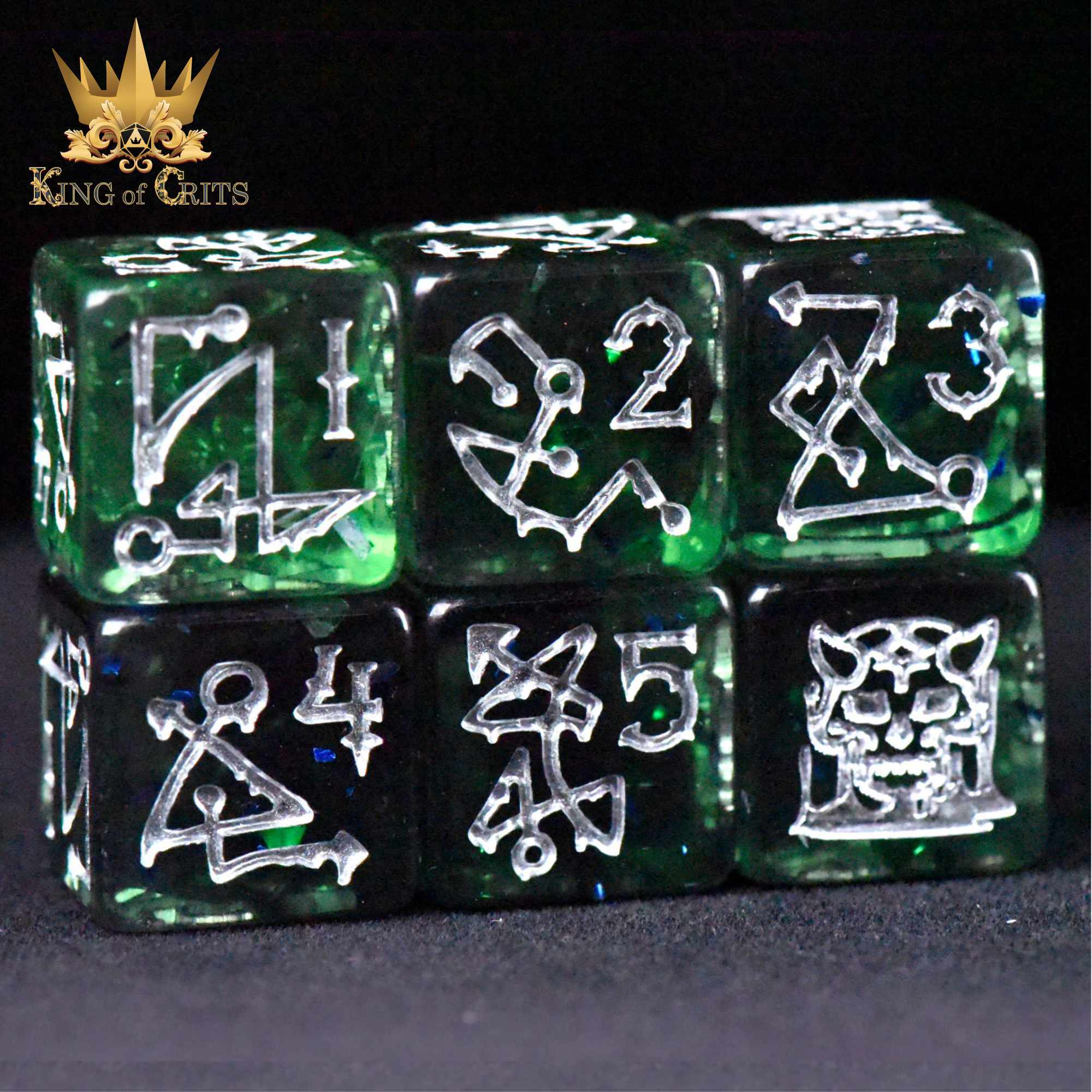 Crypt of the Necromancer 11 Dice Set