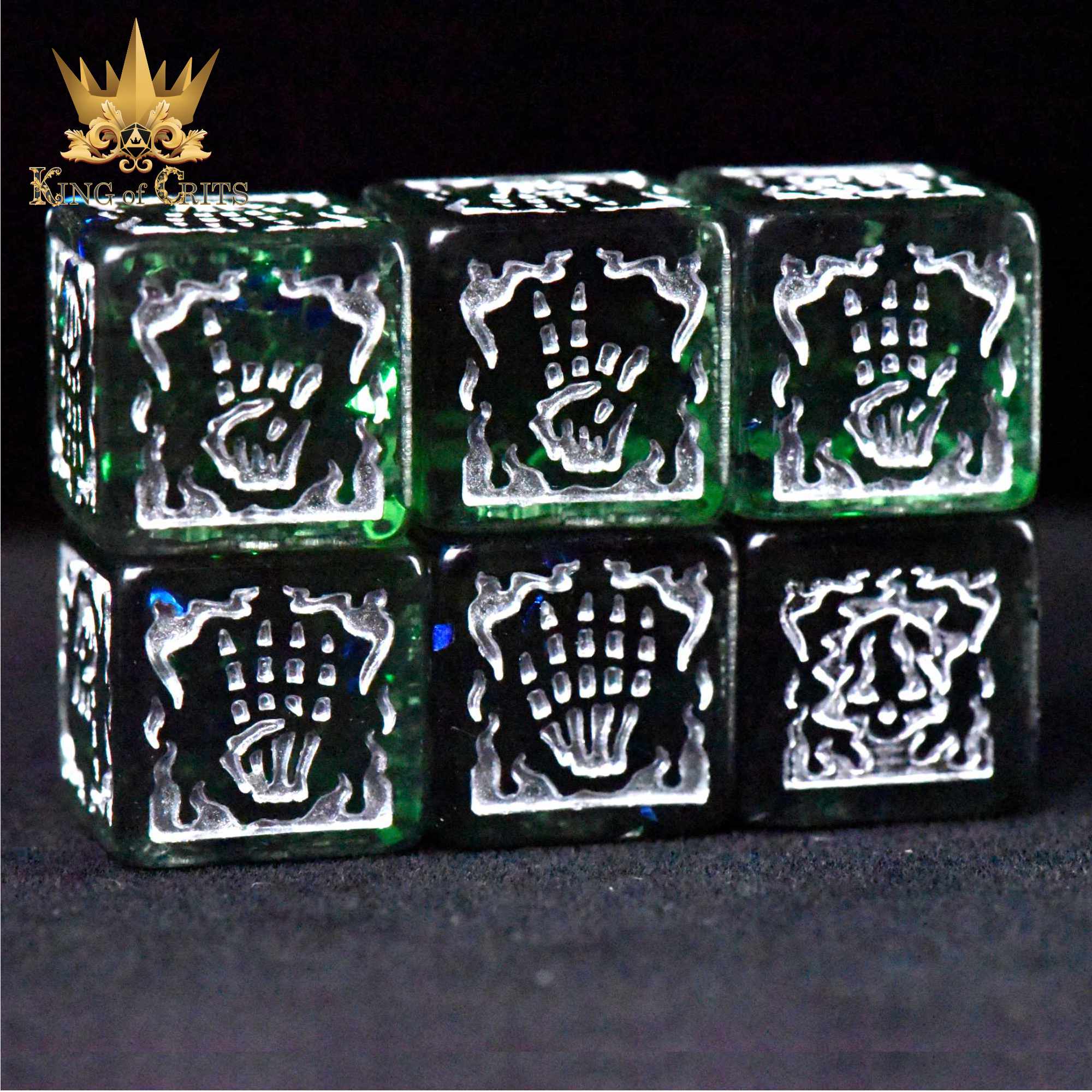 Crypt of the Necromancer 11 Dice Set