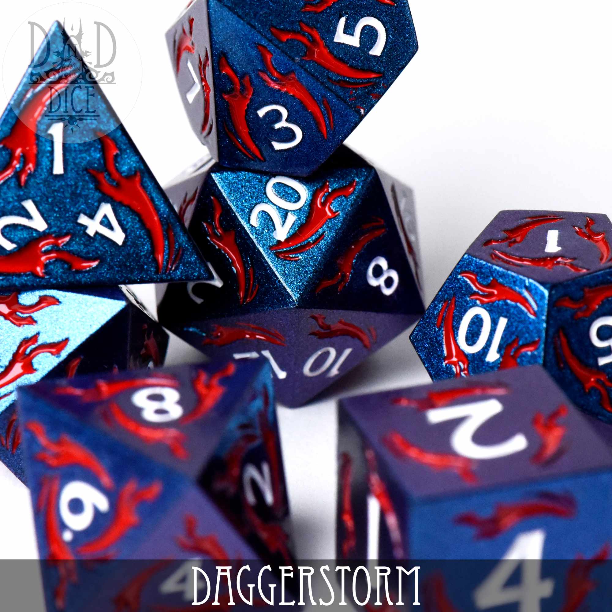 Daggerstorm Metal Dice Set