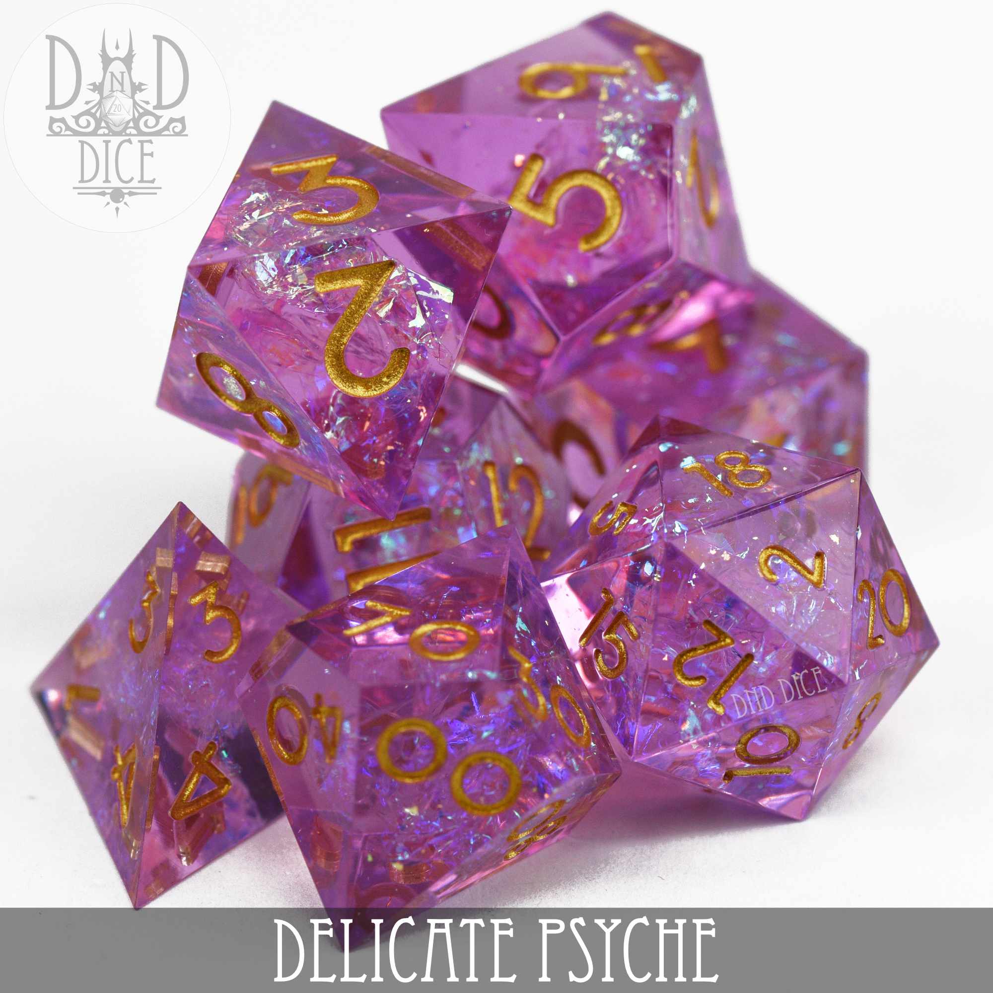 Delicate Psyche Handmade Dice Set