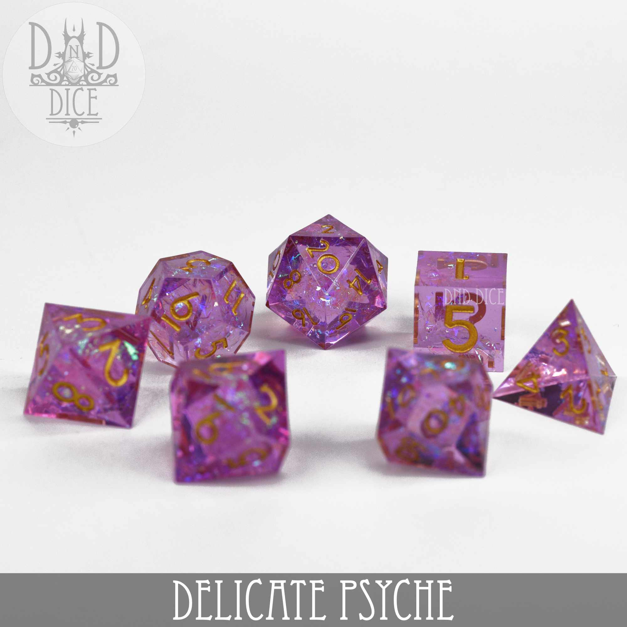 Delicate Psyche Handmade Dice Set