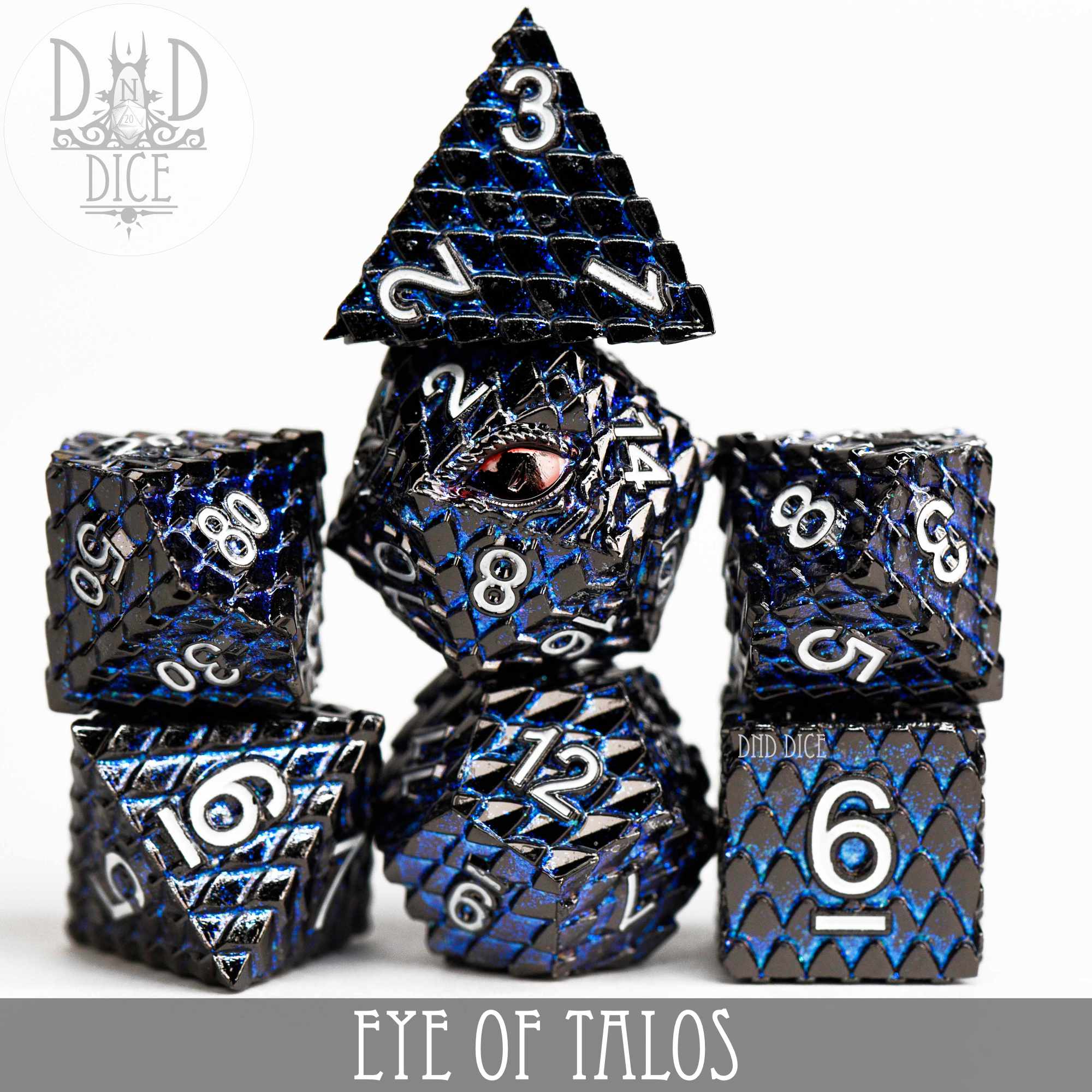 Eye of Talos Metal Dice Set