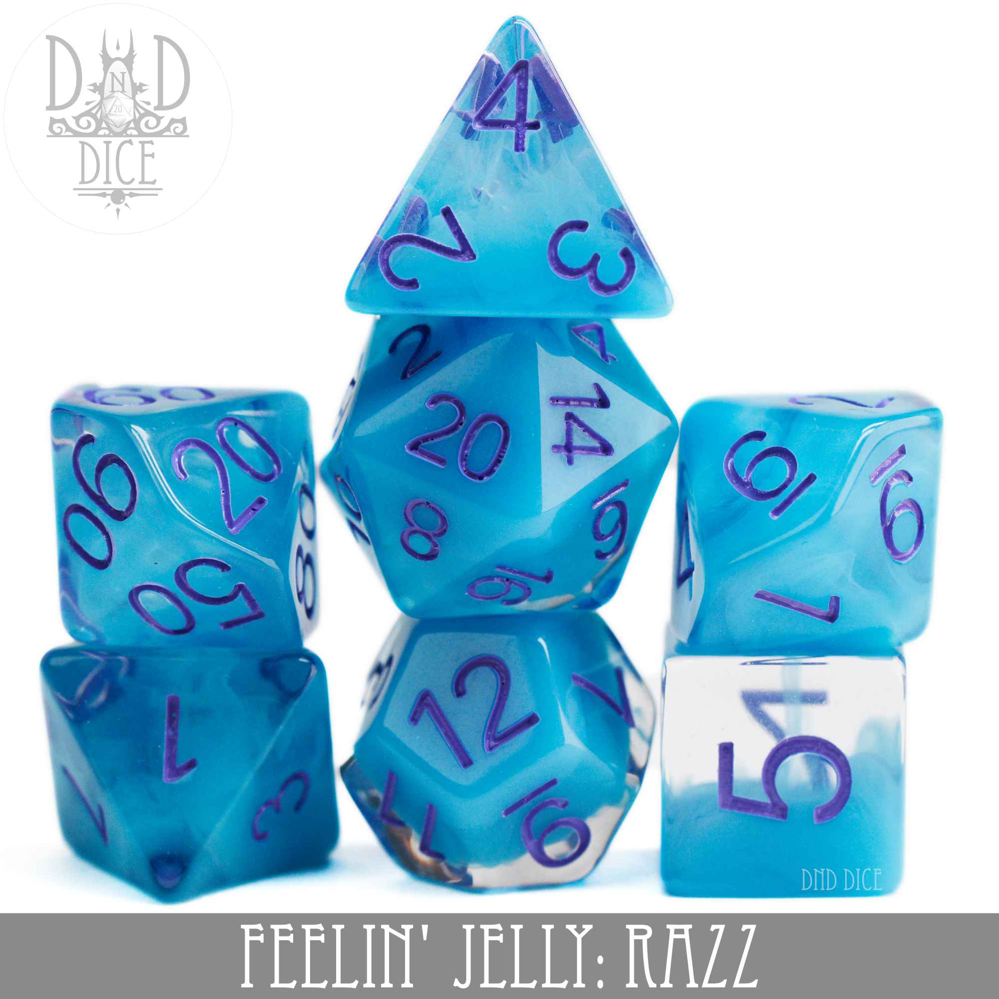 Feelin' Jelly: Razz Dice Set