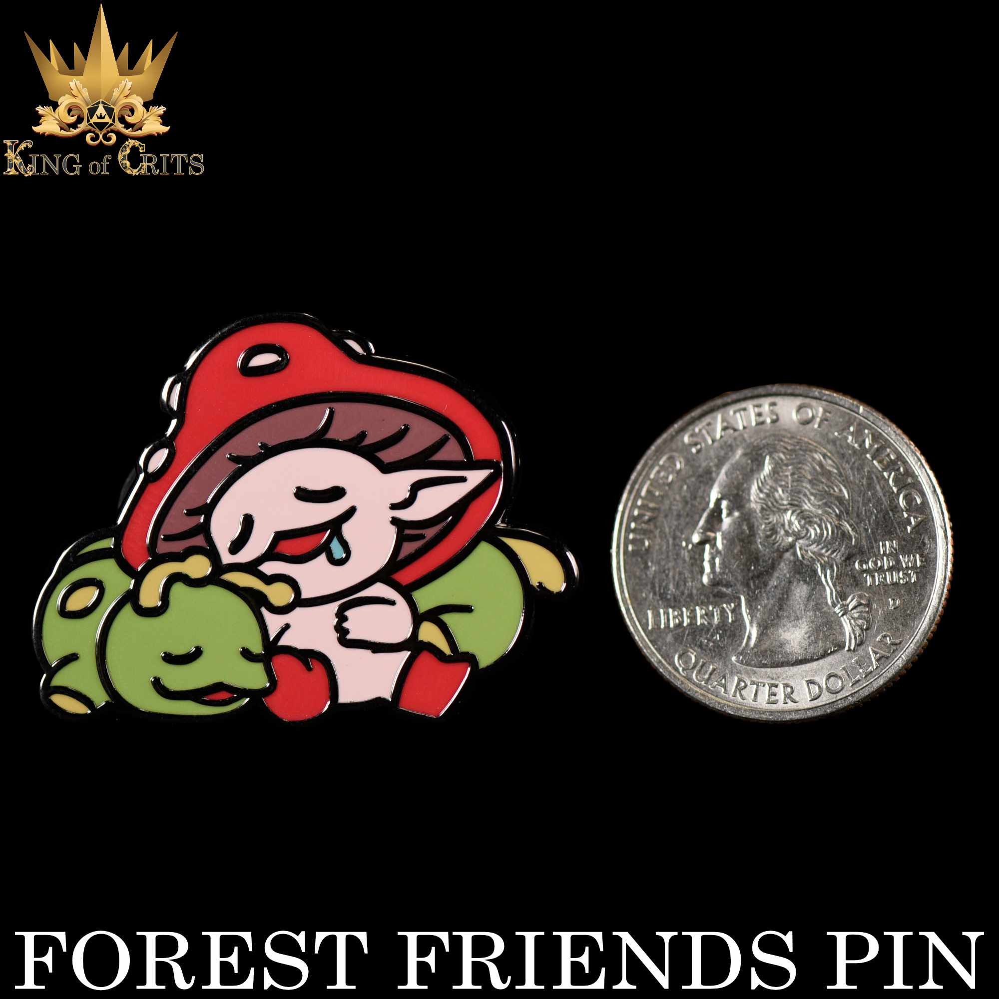 Forest Friends Enamel Pin