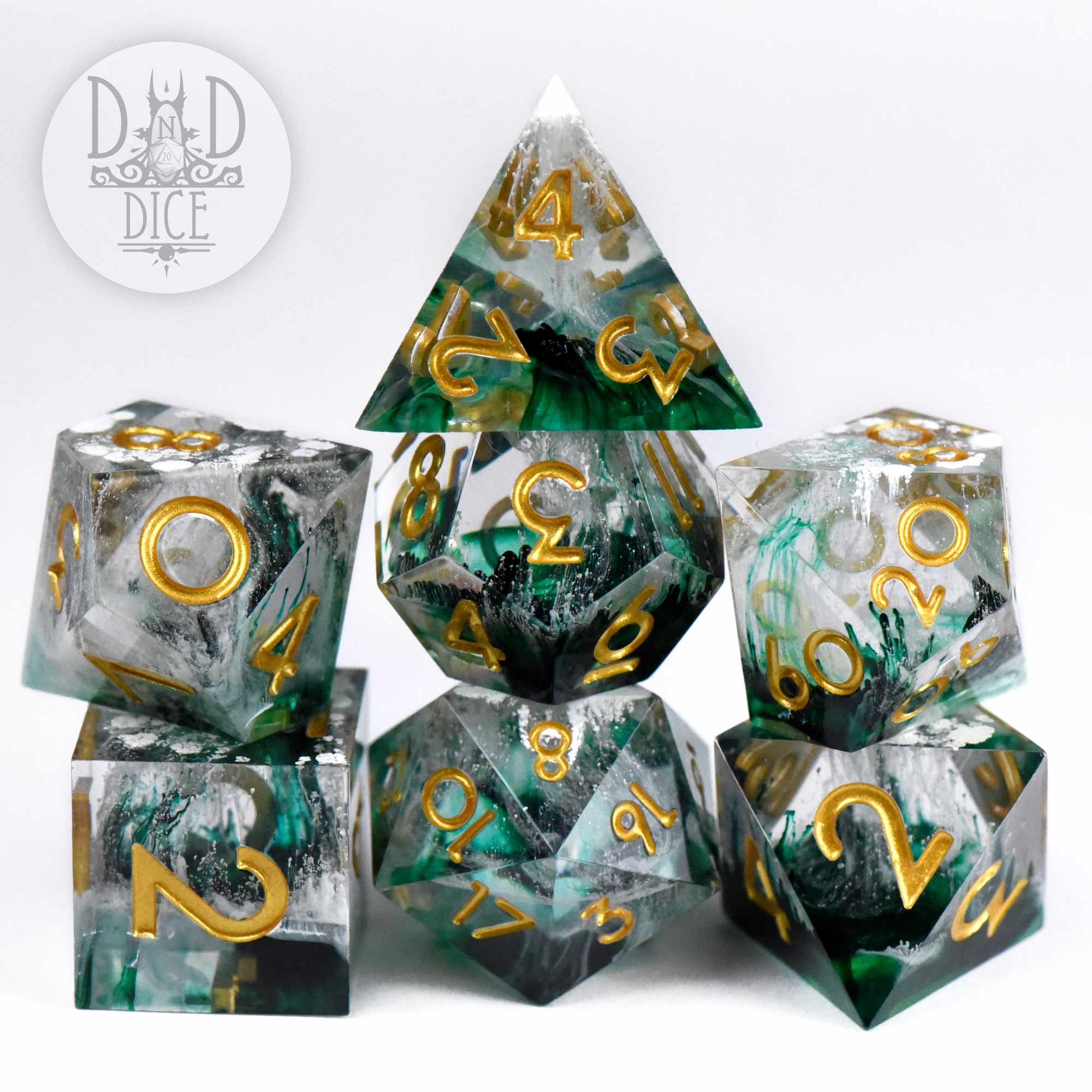 Gravitational Plains Dice Set (Black Friday)