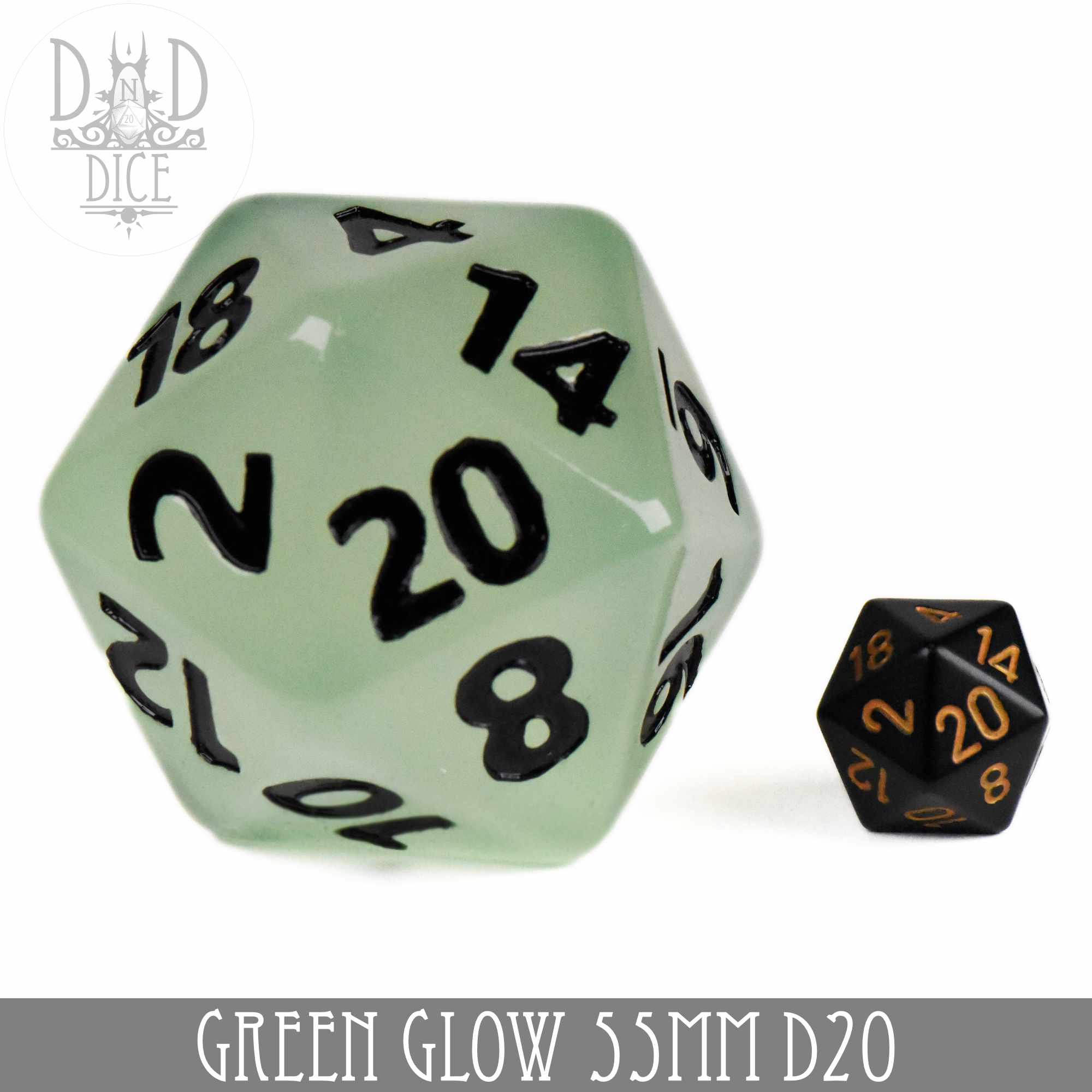 55mm D20 - Green Glow
