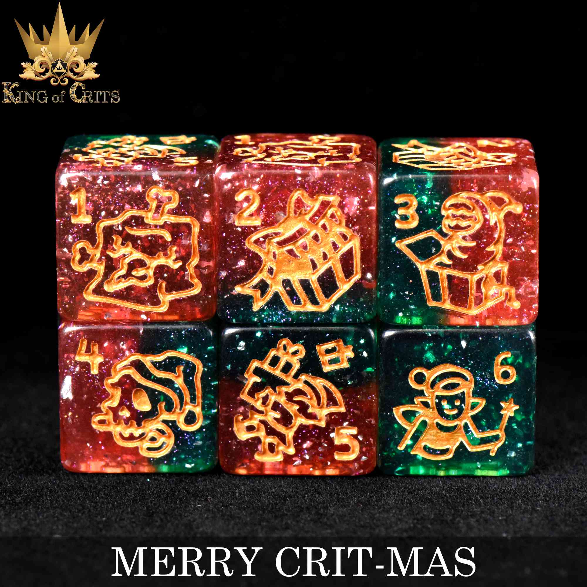 Merry Crit-Mas 11 Dice Set