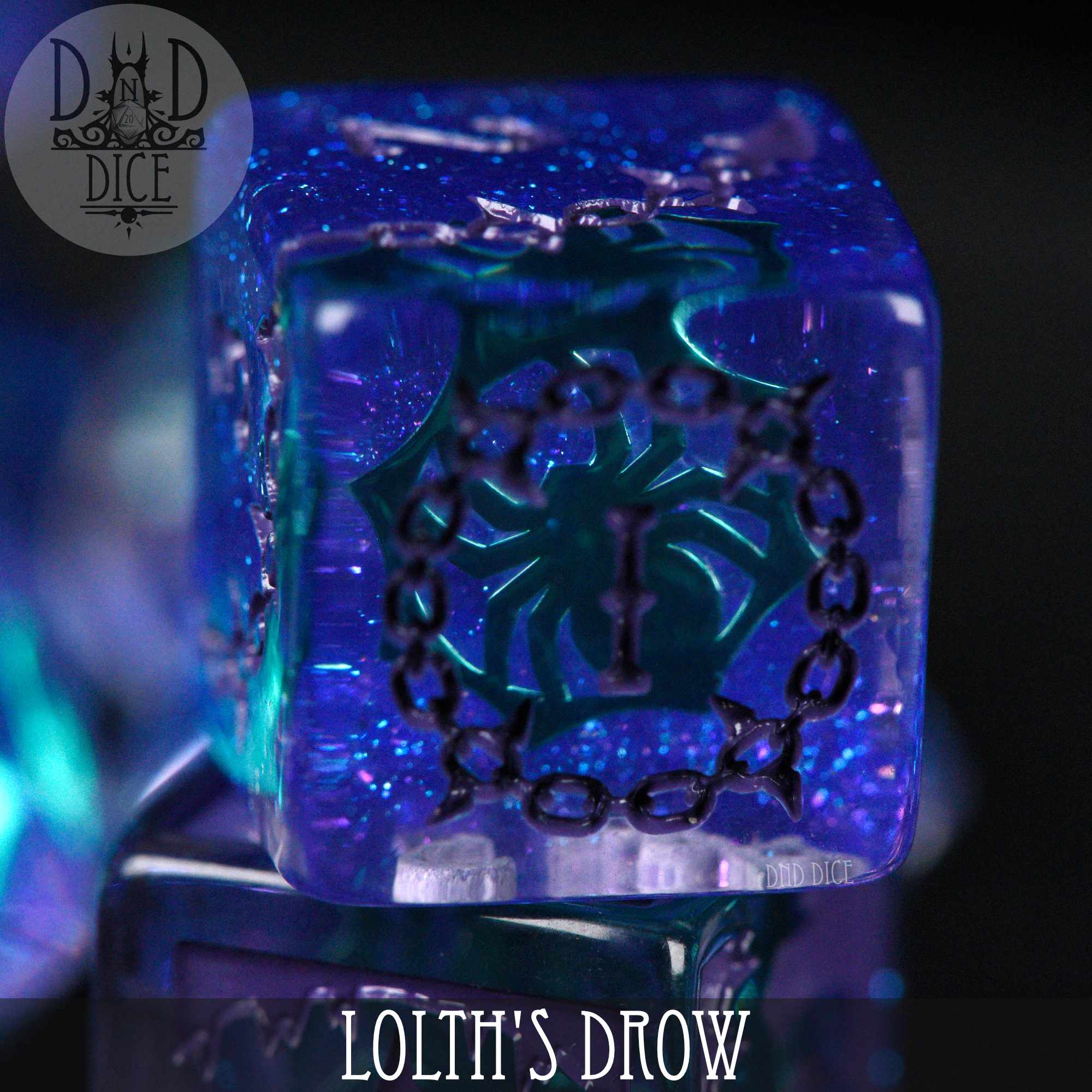 Lolth's Drow 11 Dice Set