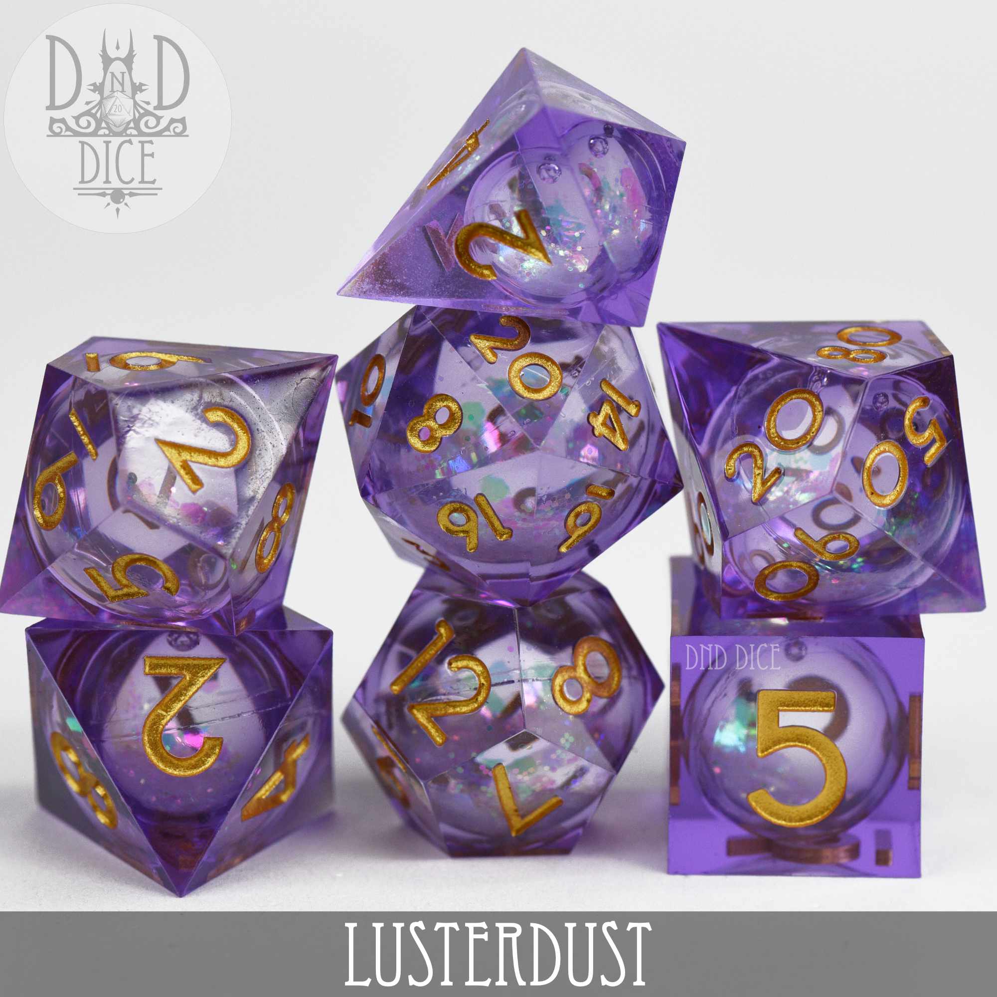 Lusterdust Liquid Core Dice Set
