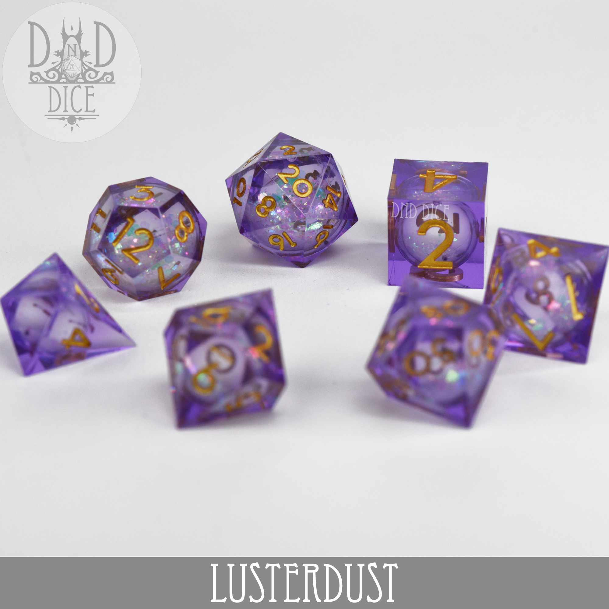 Lusterdust Liquid Core Dice Set