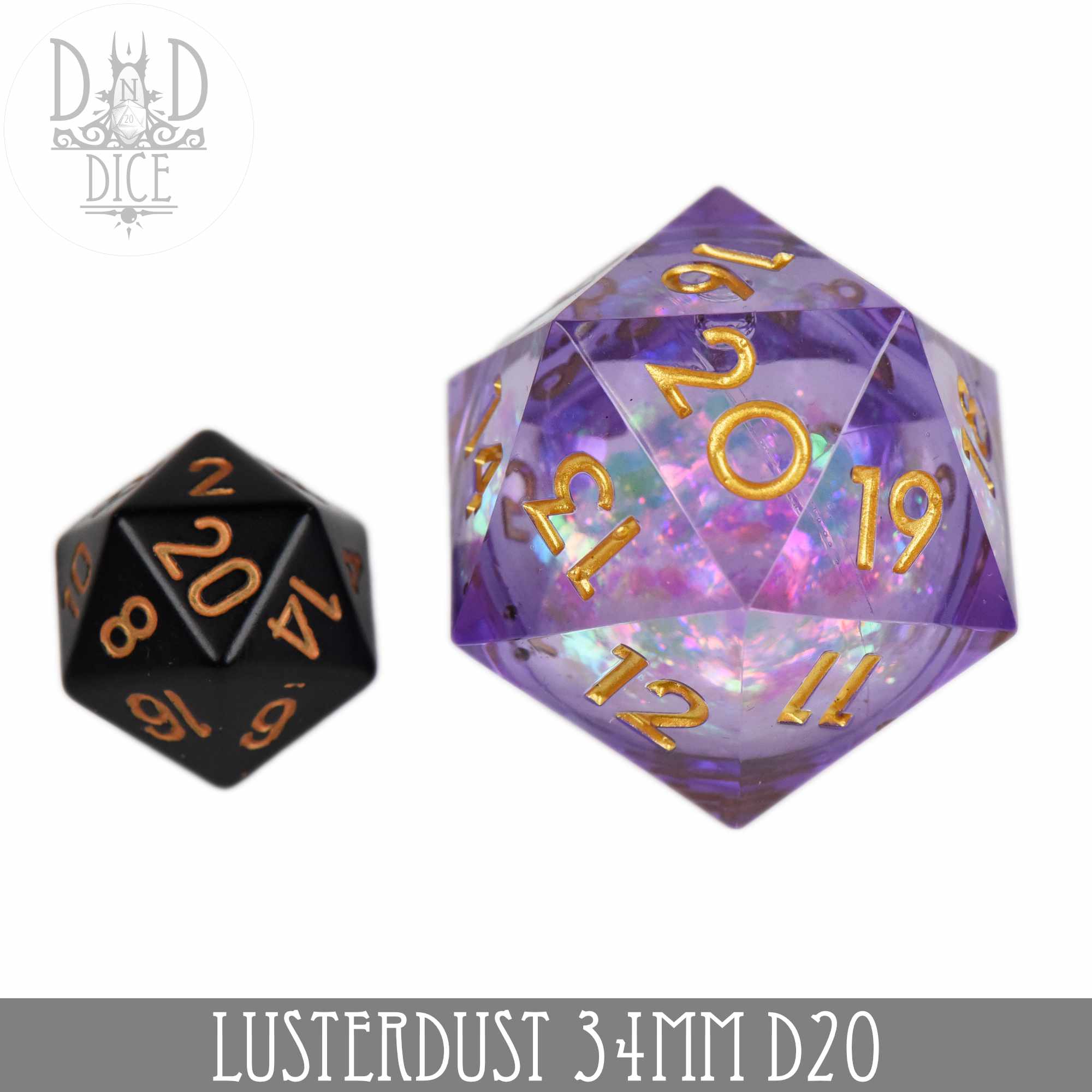 34mm D20 - Lusterdust (Liquid Core Countdown)