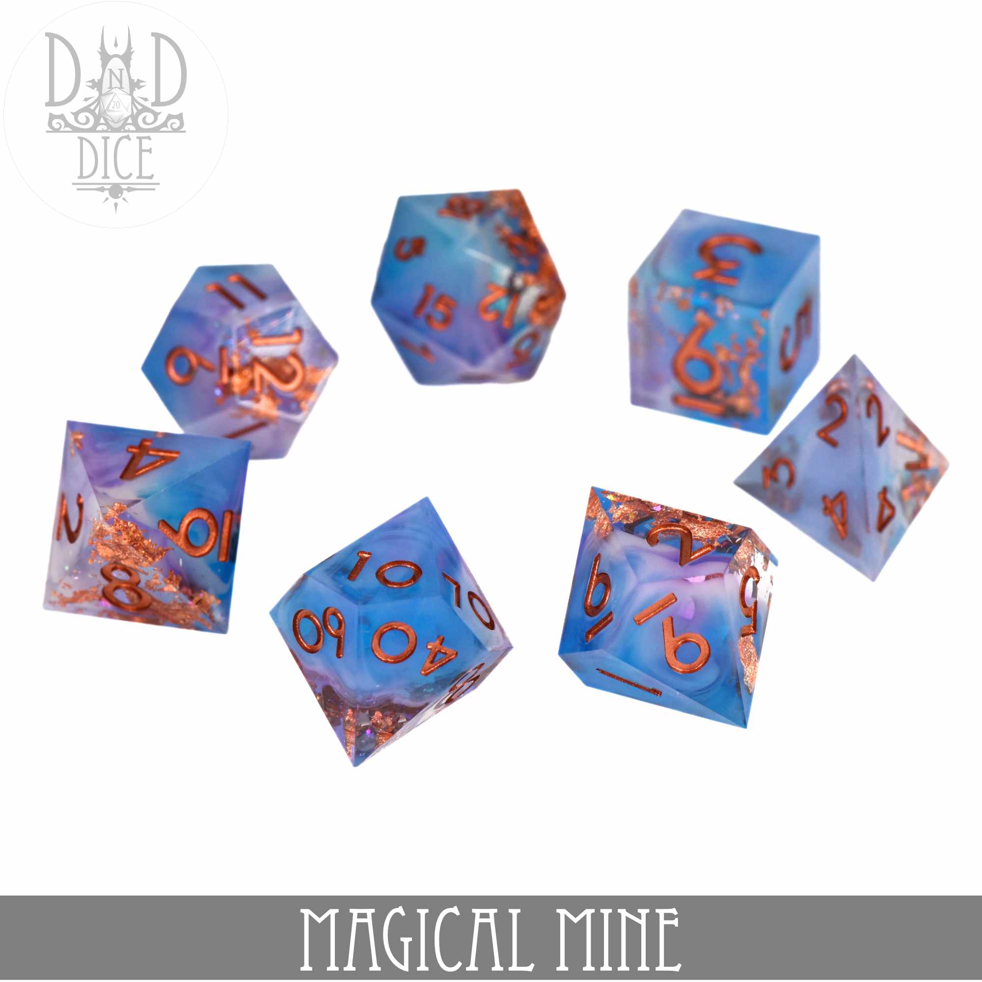 Magical Mine Handmade Dice Set