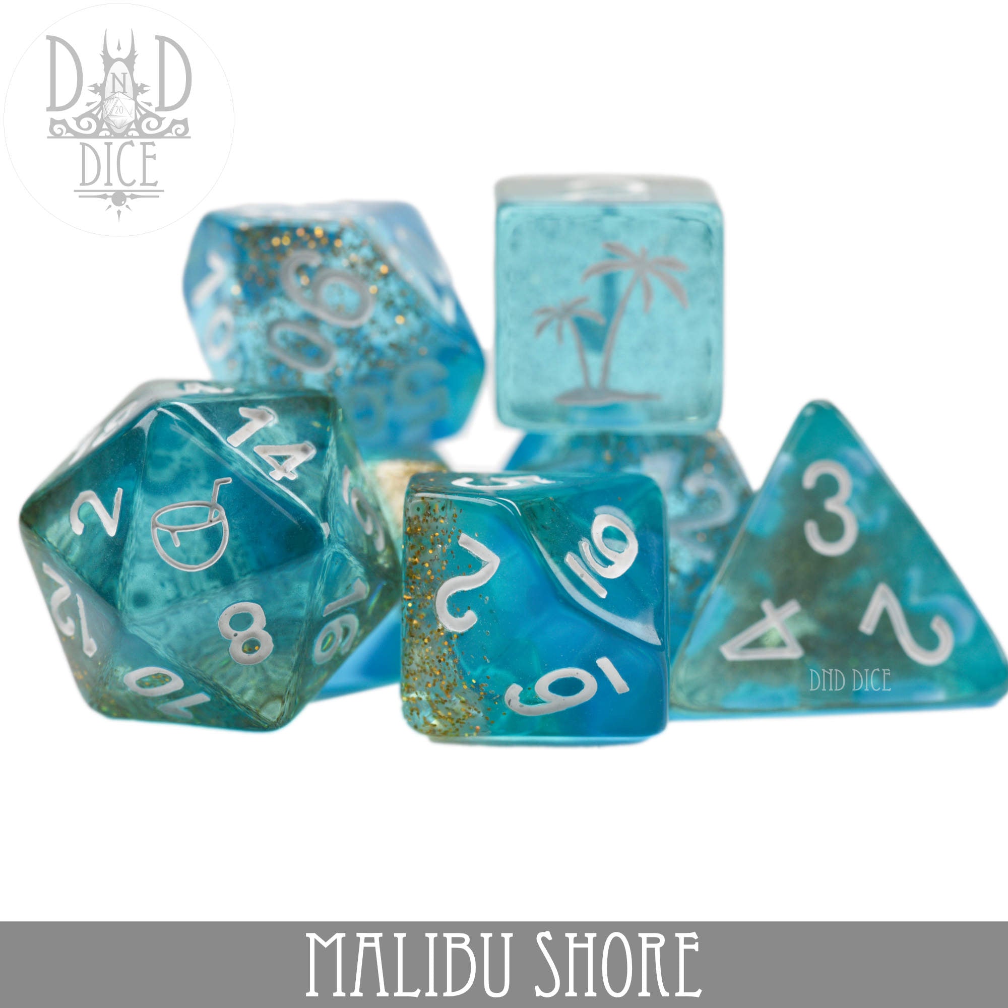 Malibu Shore Dice Set